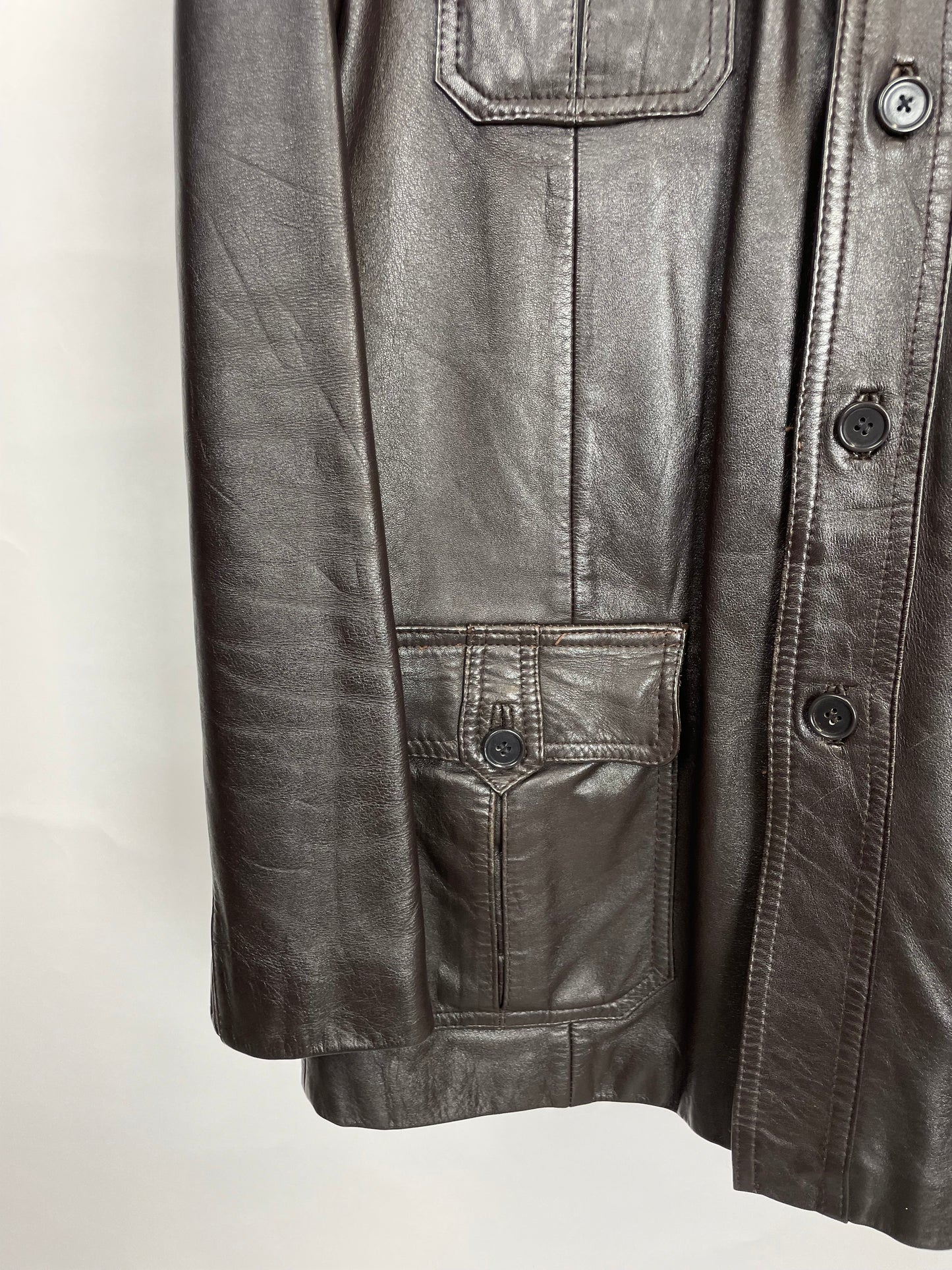 Vintage 90s Genuine Leather Jacket