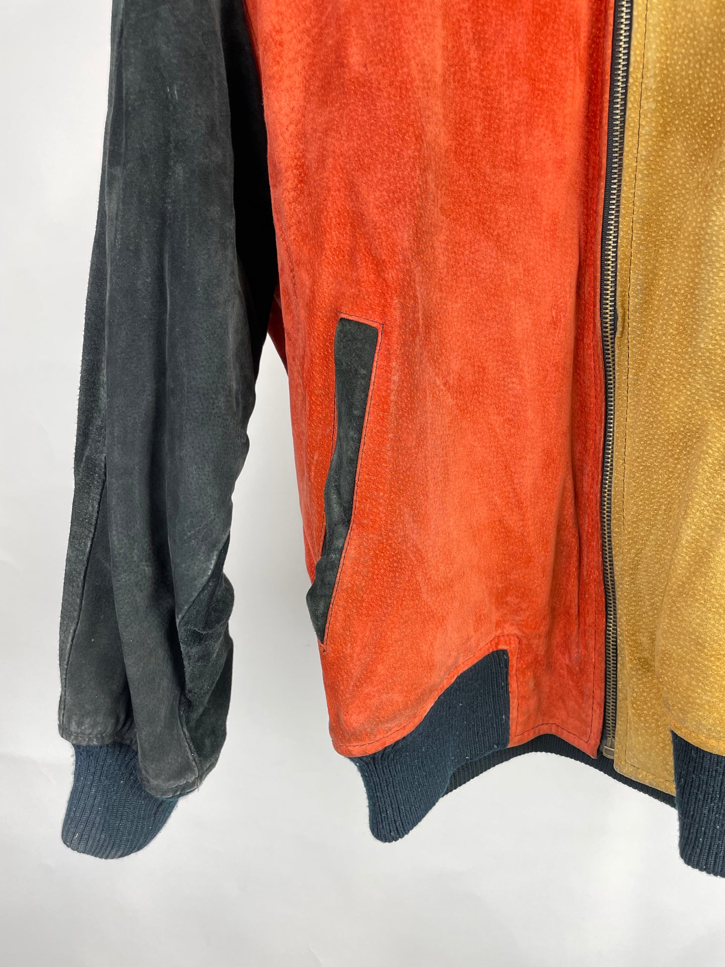 Vintage 90s The Limited Bomber Suede Jacket