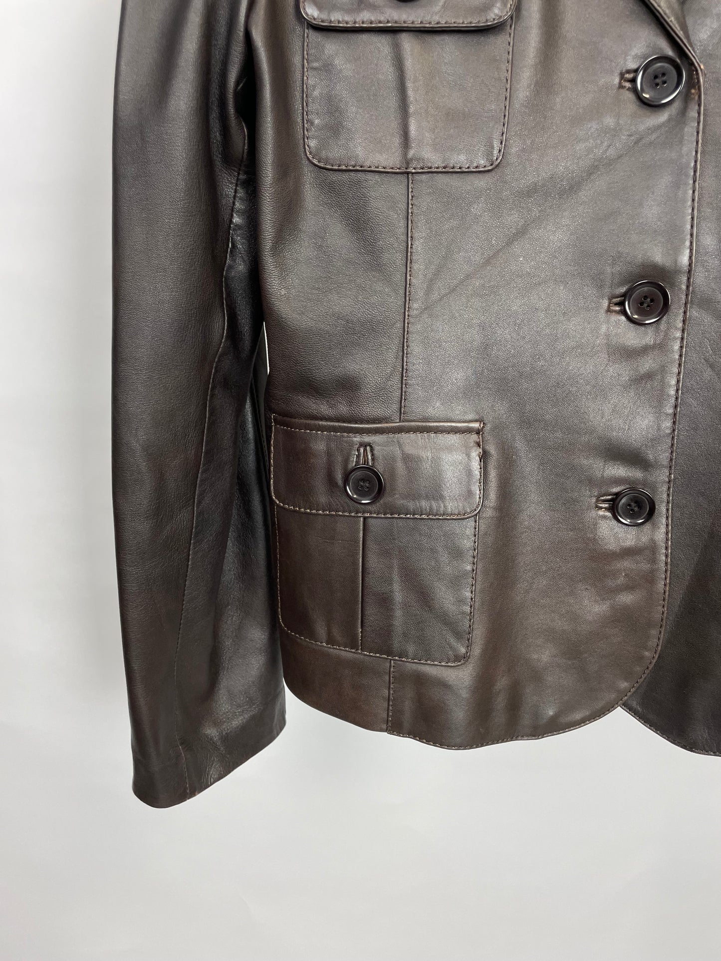 Vintage 90s Giorgio Leather Jacket