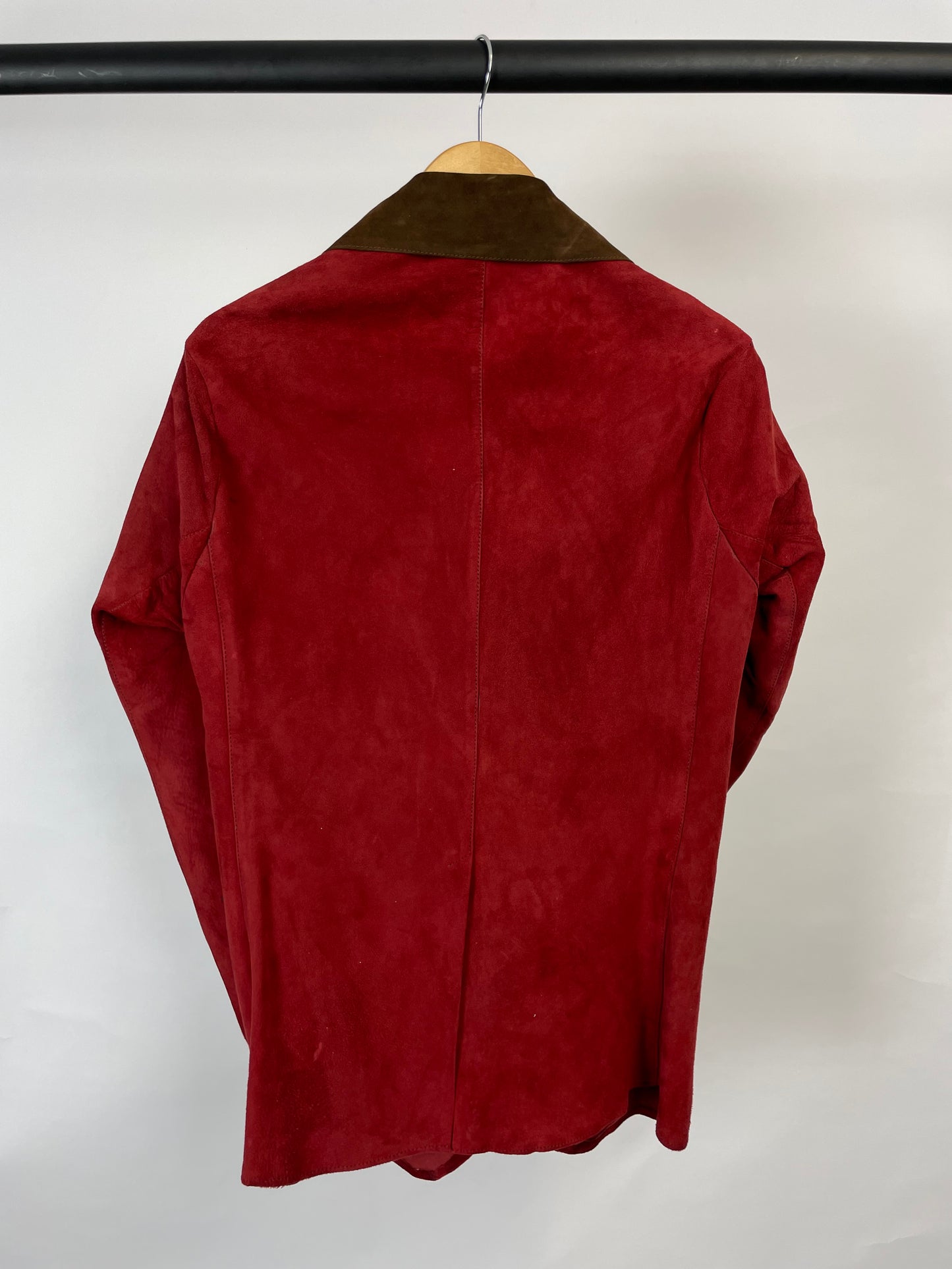 Vintage 70s Suede Contrast Colour Jacket
