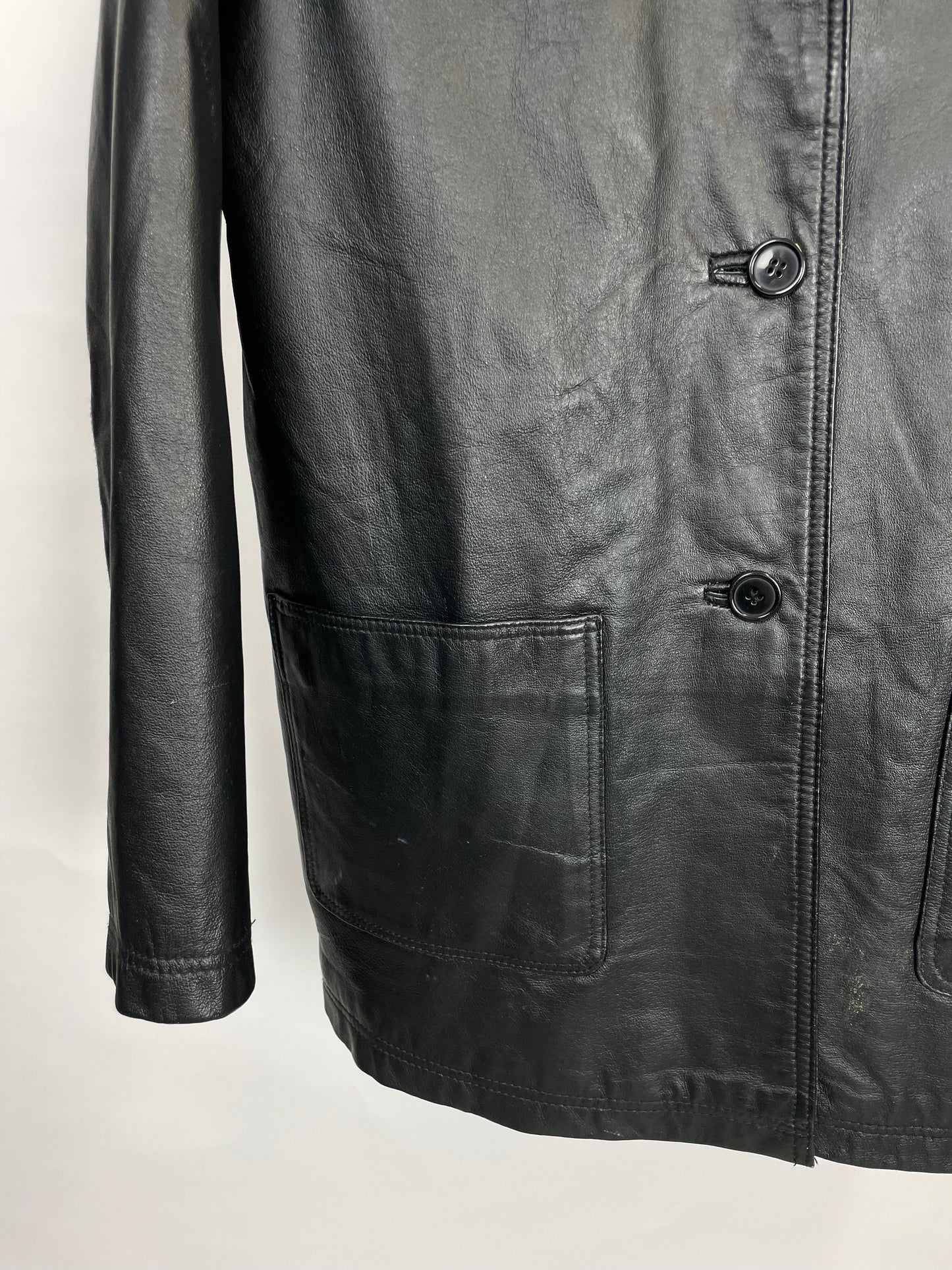 Vintage 90s Milan Leather Jacket