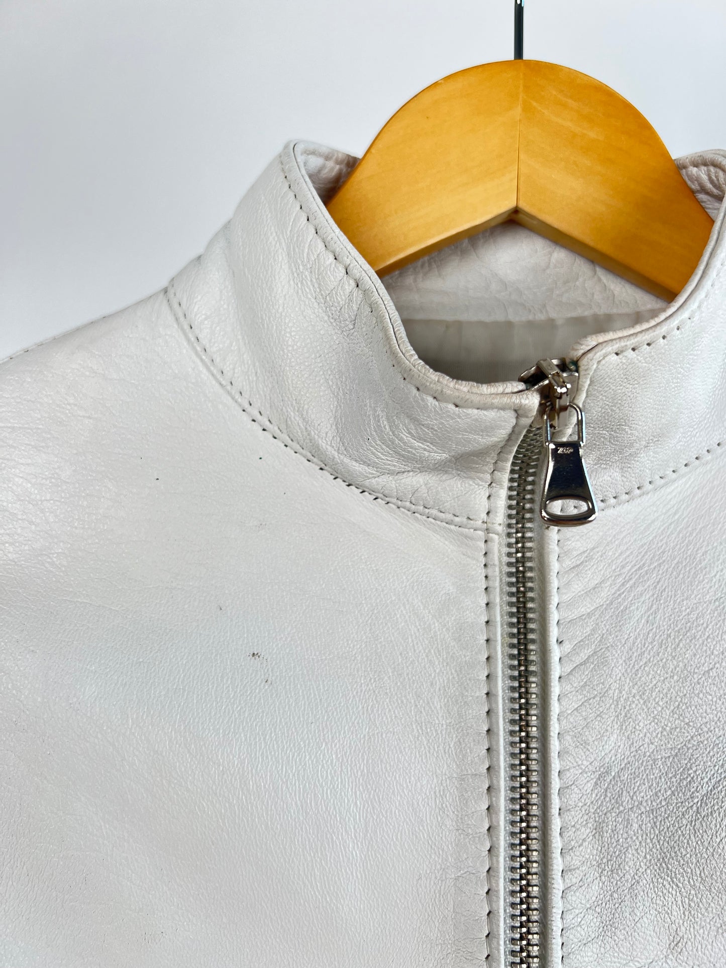 Vintage 90s Leather Biker Jacket
