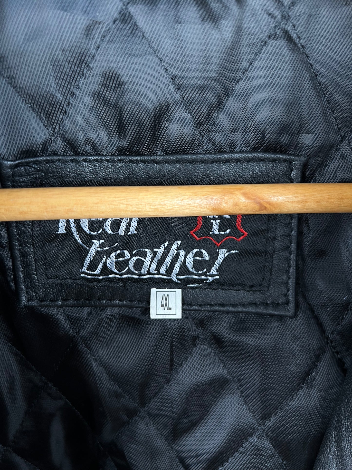 Vintage 90s Steve McQueen Leather Motorbike Jacket