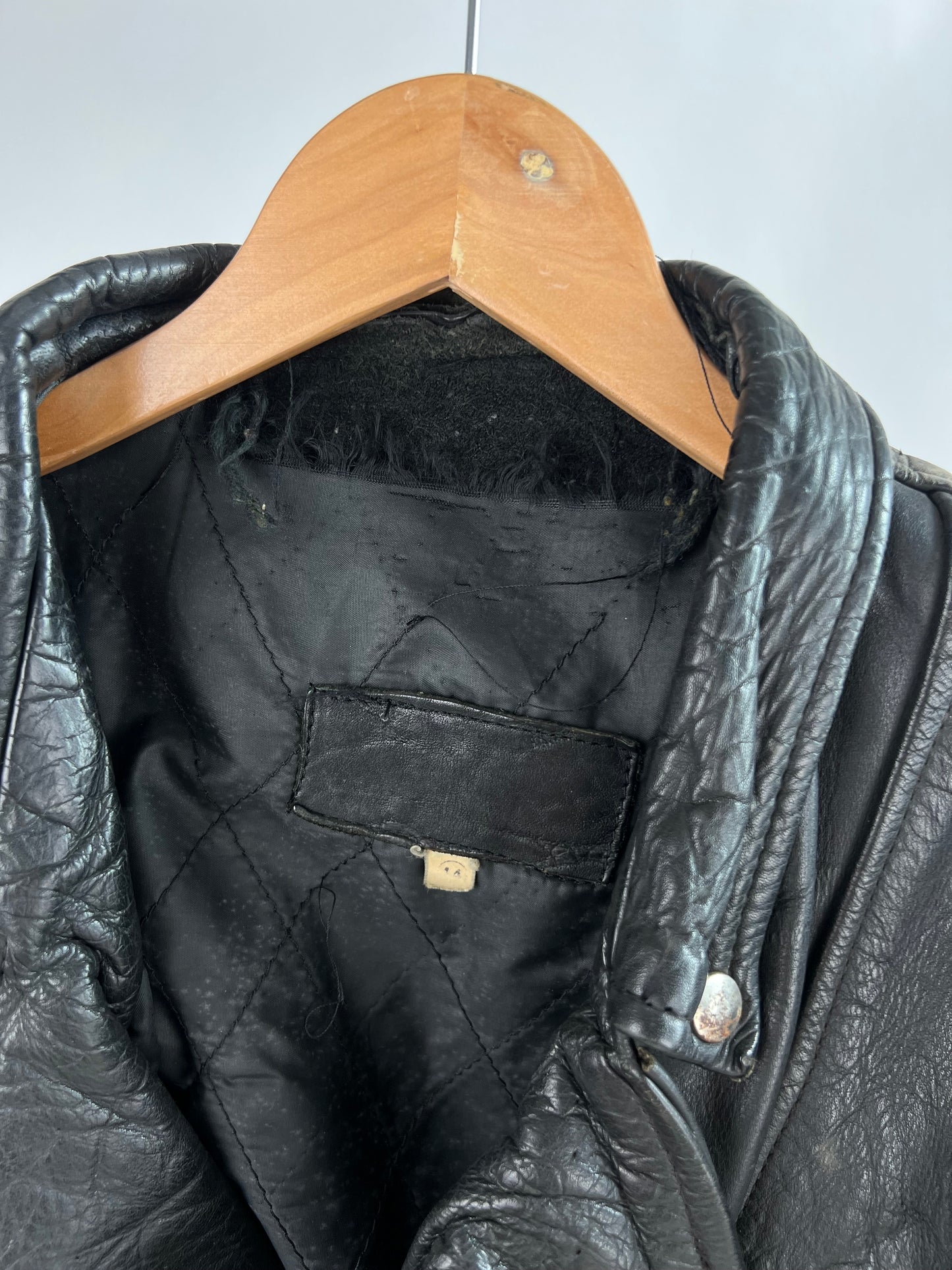 Vintage 90s Leather Tassel Jacket