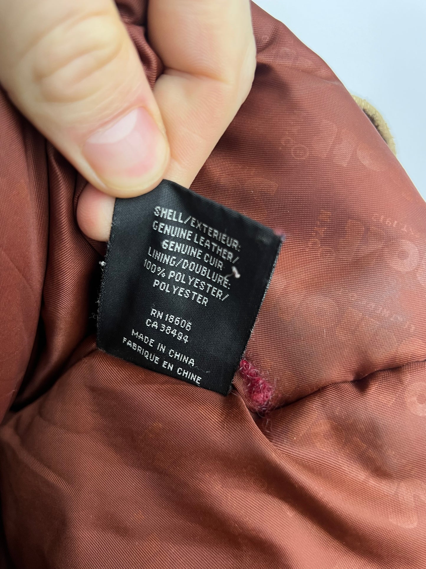 Vintage Schott Mosaic 90s Leather Jacket