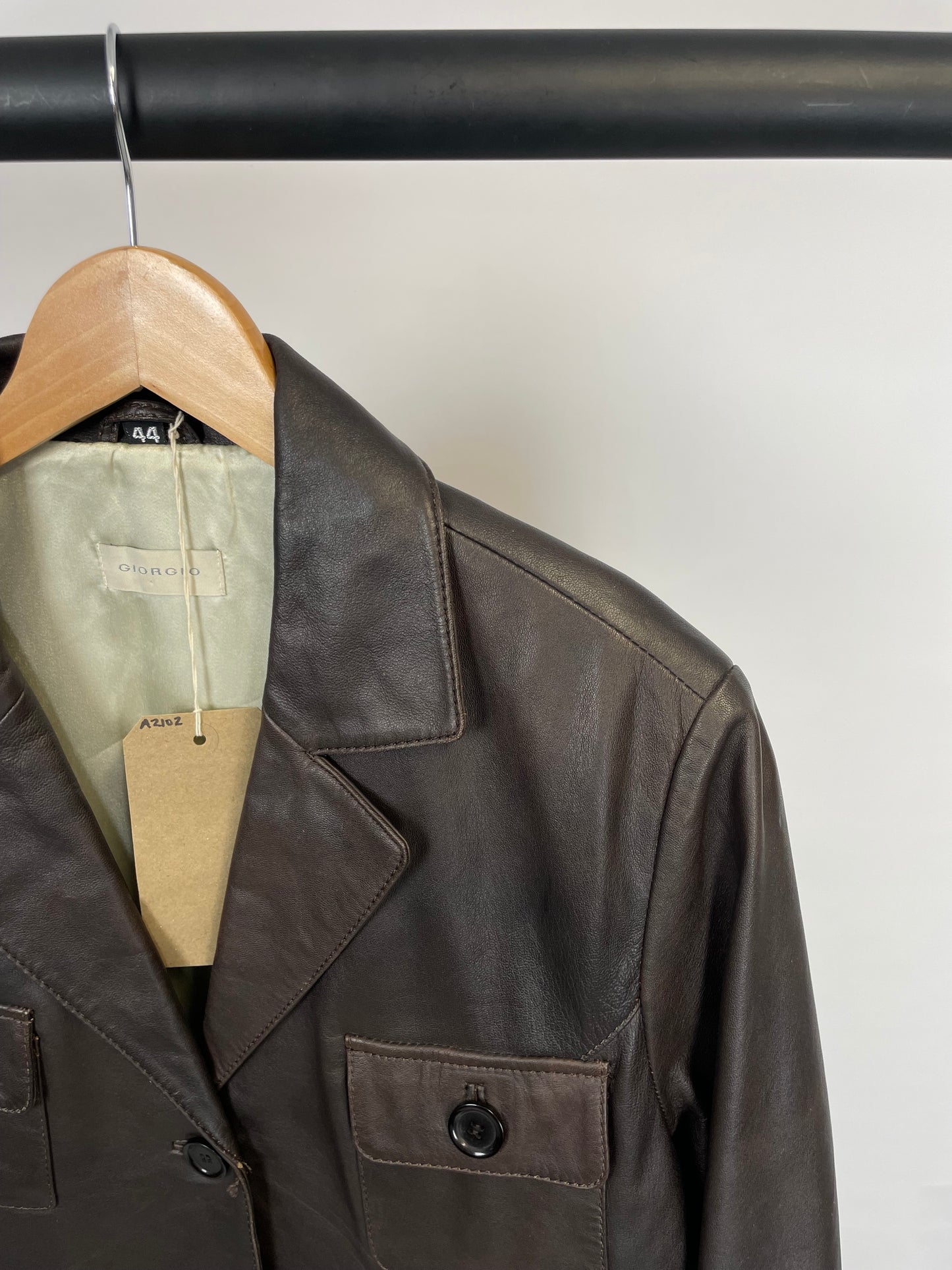 Vintage 90s Giorgio Leather Jacket