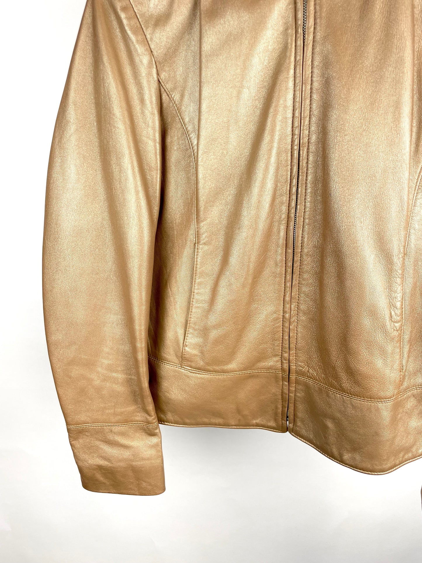 Vintage 90s Hyphen Leather Jacket