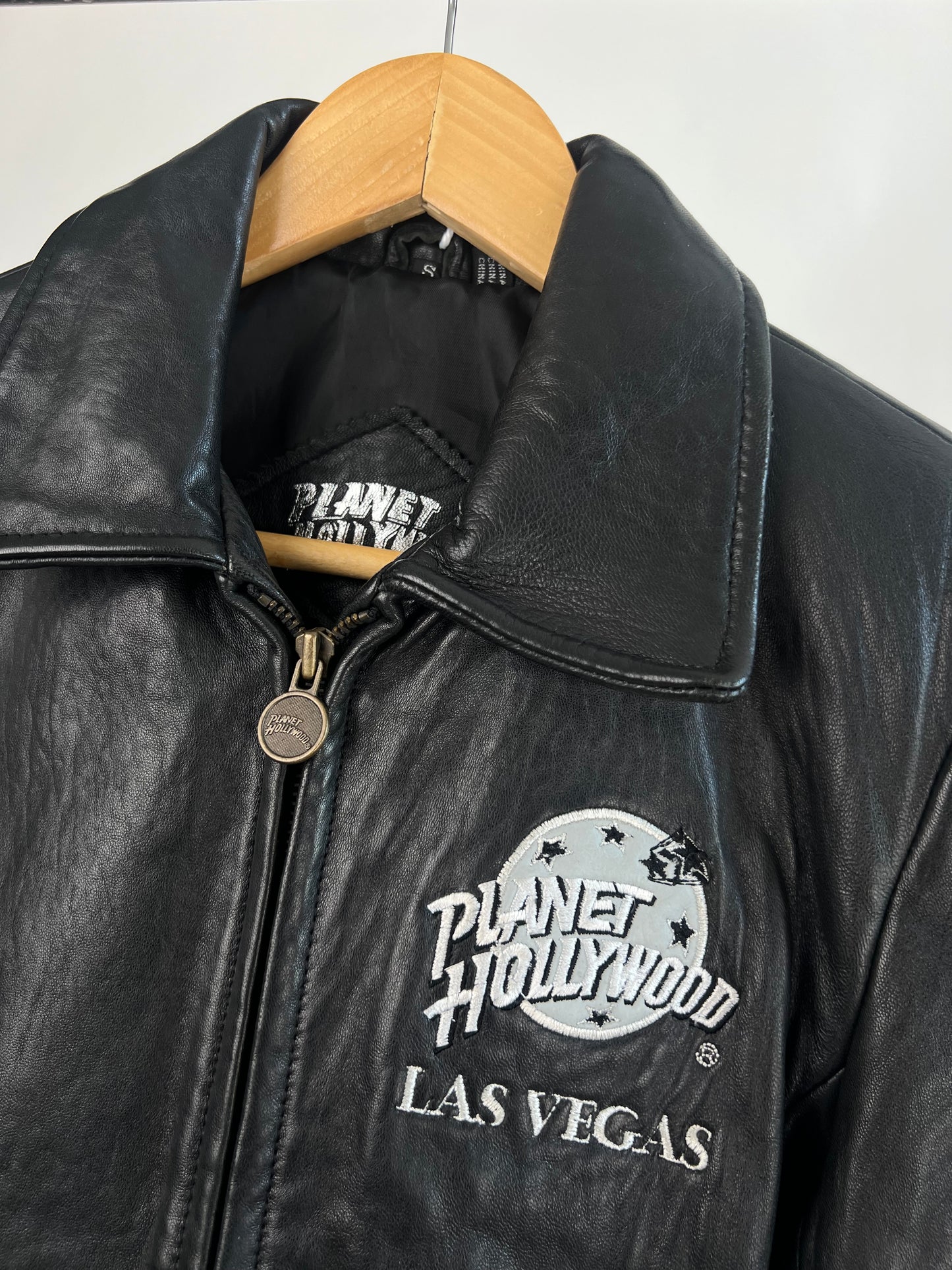 Planet Hollywood Las Vegas 90s Leather Jacket