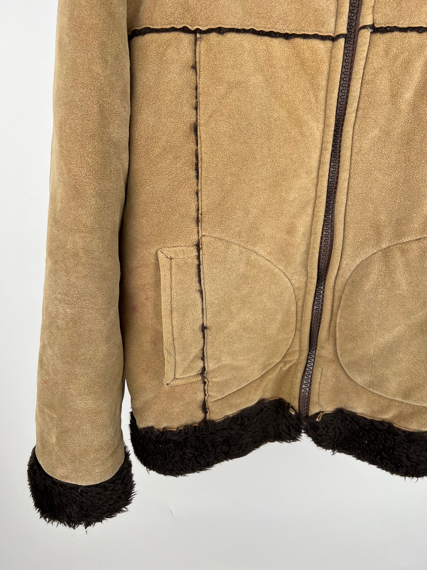 Vintage 70s Borg Jacket