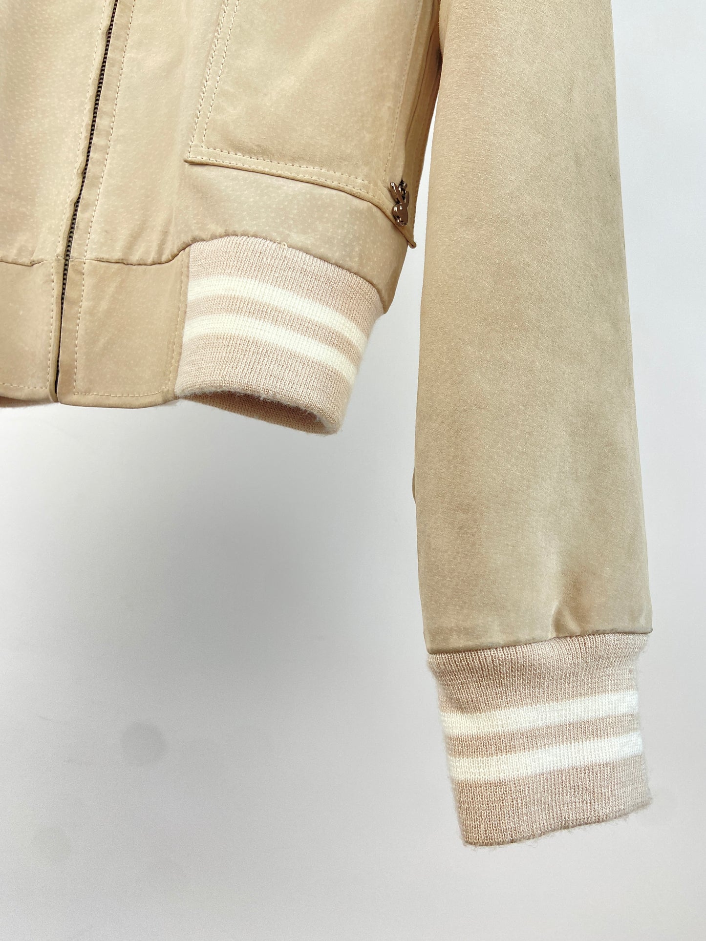 Playboy 90s Suede Bomber Jacket