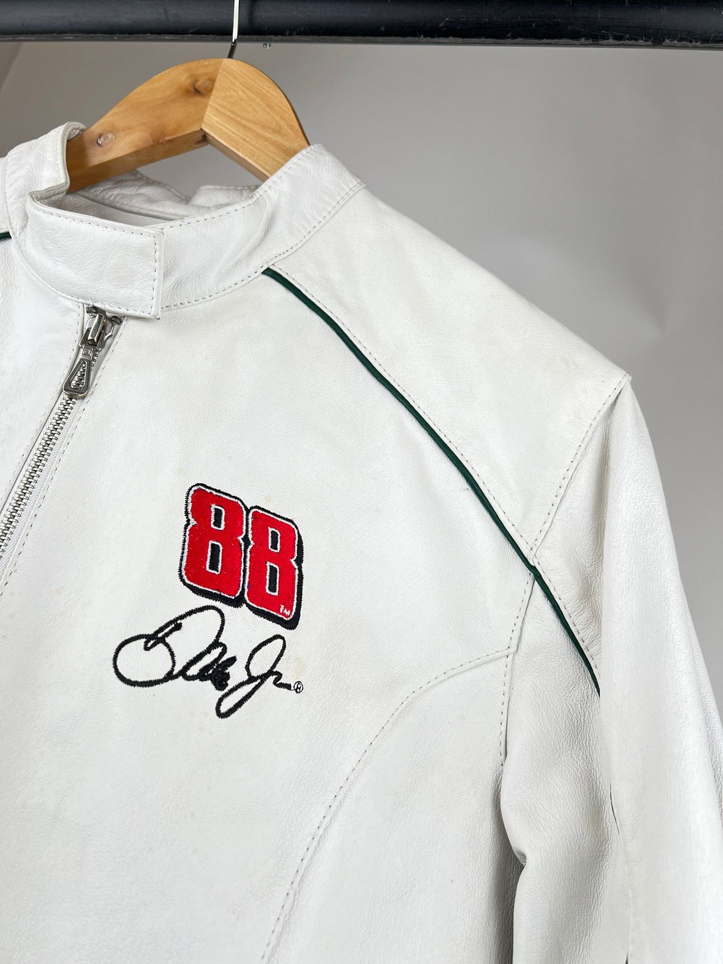 Vintage Nascar Dale Earnhardt Leather Racing Jacket