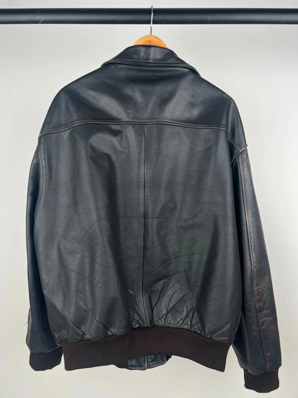 Vintage 90s Levi's Original Leather Jacket
