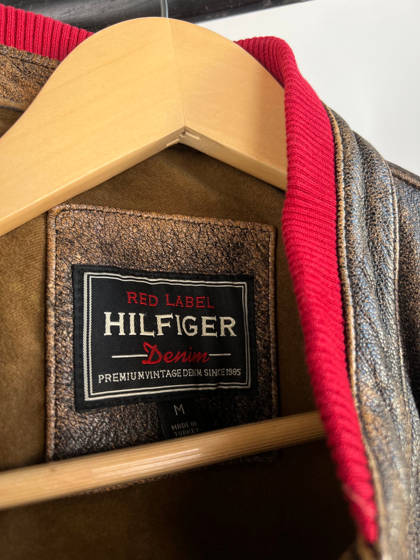 Vintage 90s Tommy Hilfiger Biker Jacket