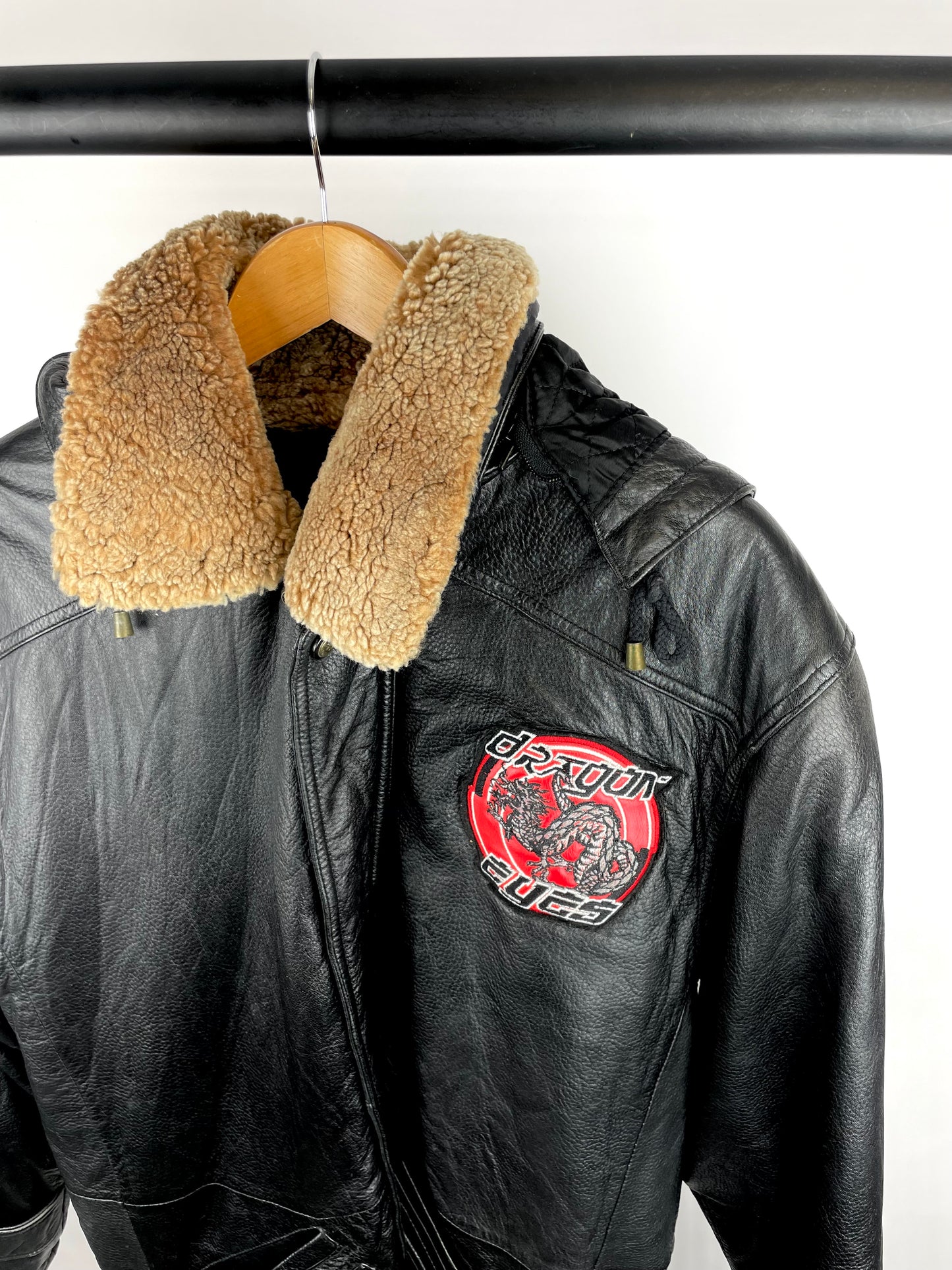 Vintage 90s Avirex Dragon Eyes Jacket