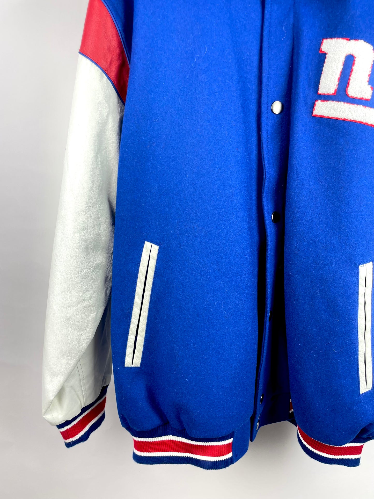 Vintage 90s NY NFL 3X Super Bowl Champions Jacket