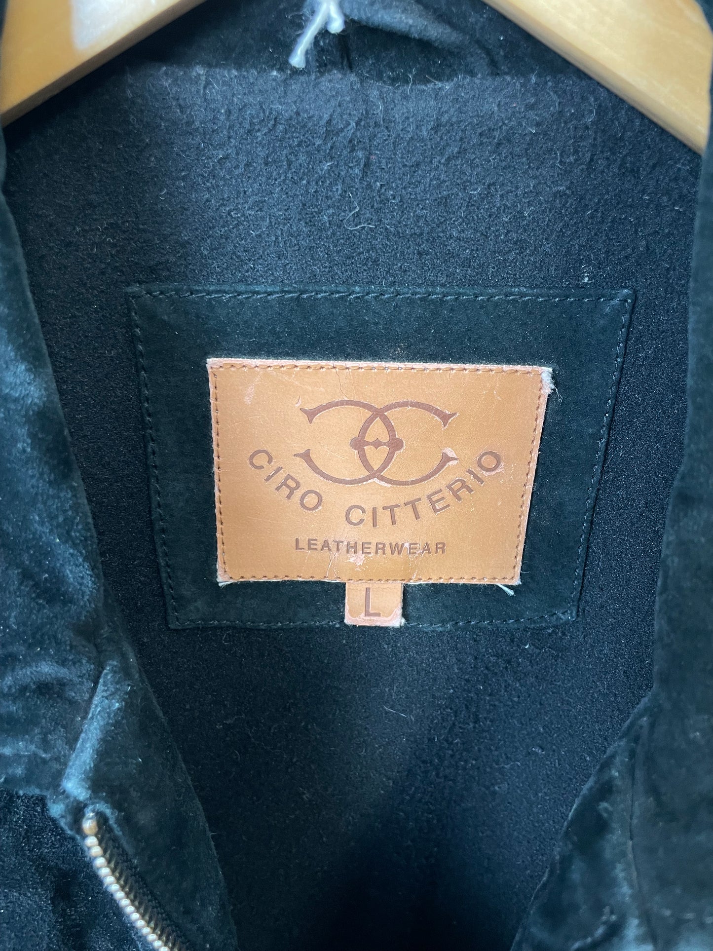 Vintage 90s Ciro Citterio Leather Jacket