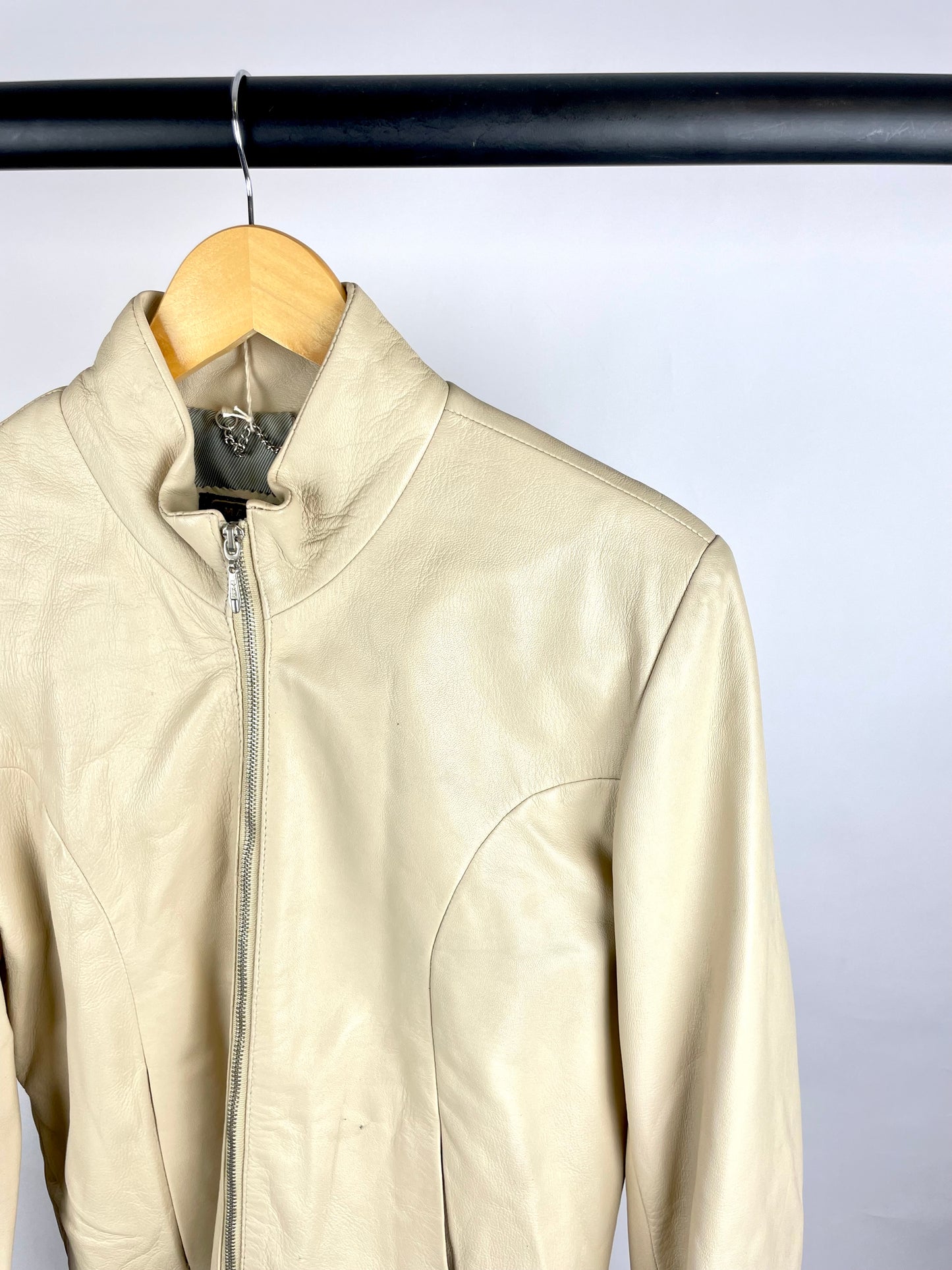 Vintage 90s MDK Leather Jacket