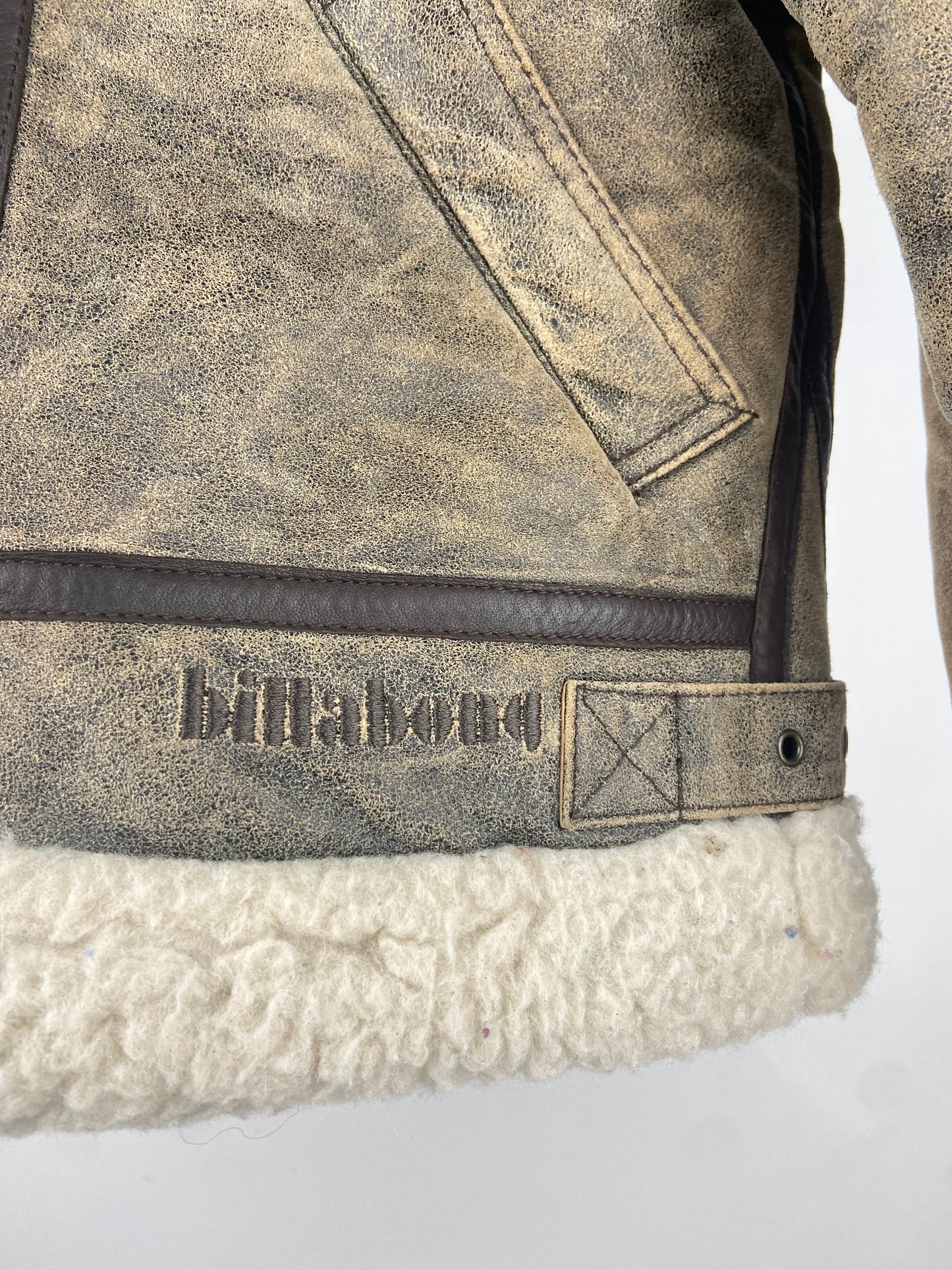 Vintage 90s Billabong Aviator Pilot Jacket