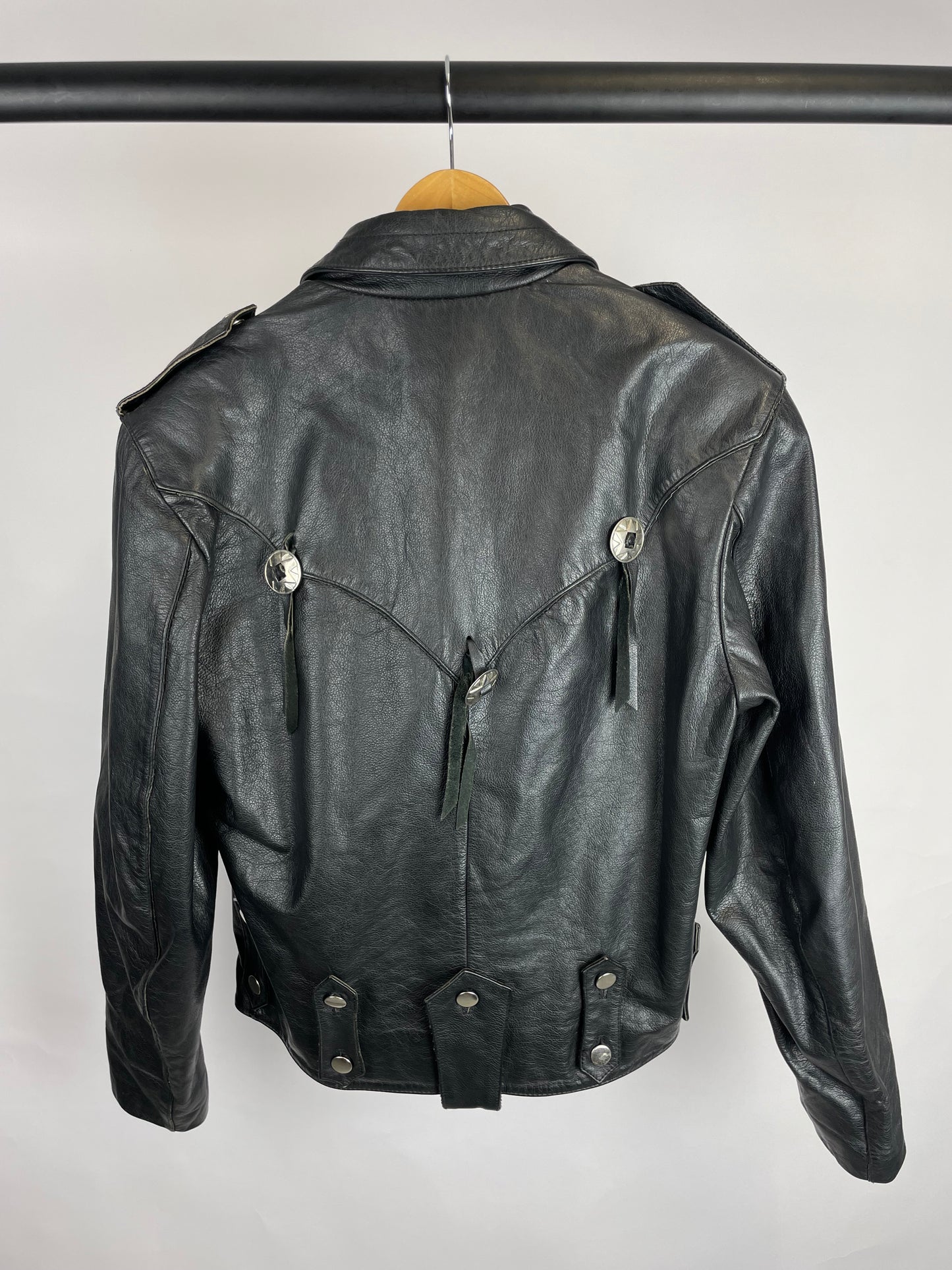 Vintage 90s Open Road Leather Jacket