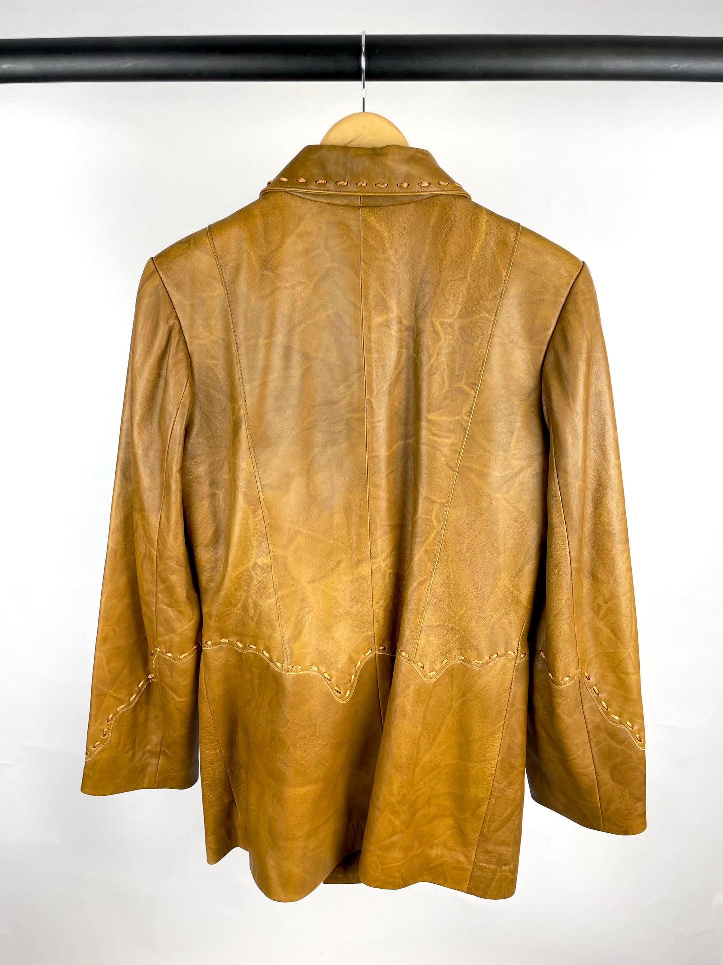 Vintage 90s Altin OK Leather Jacket