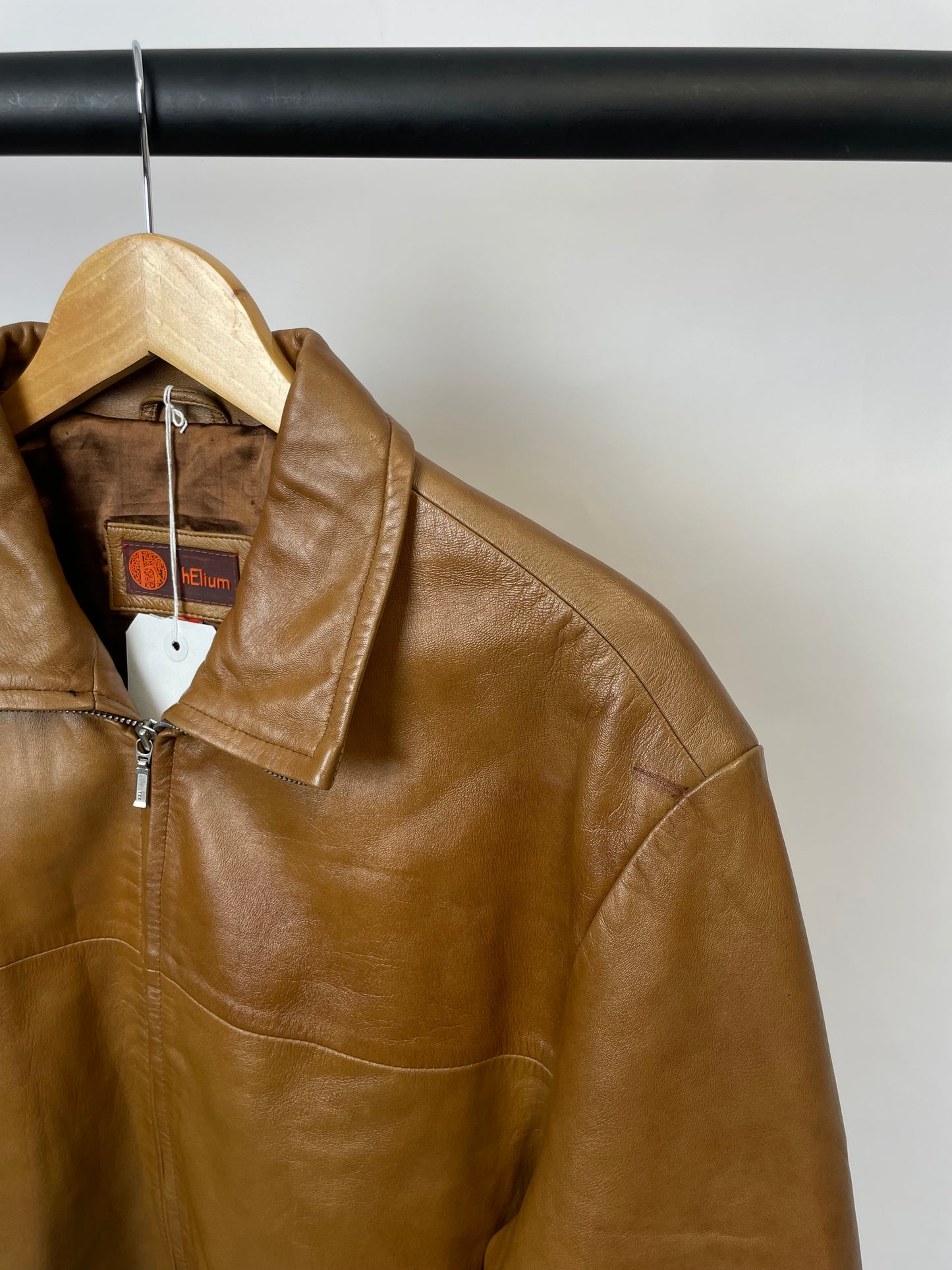 Vintage 90s hElium Leather Jacket