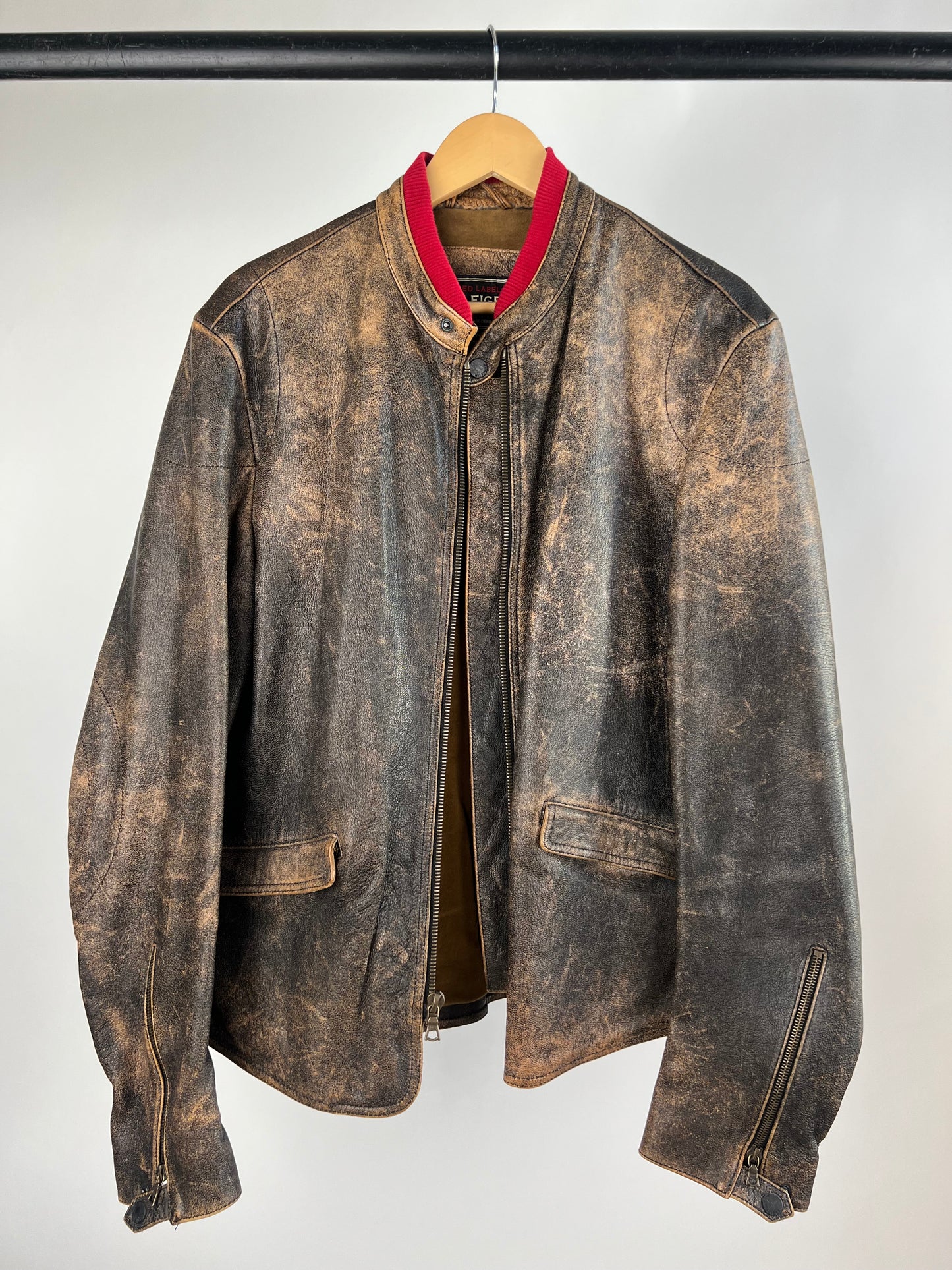 Vintage 90s Tommy Hilfiger Biker Jacket