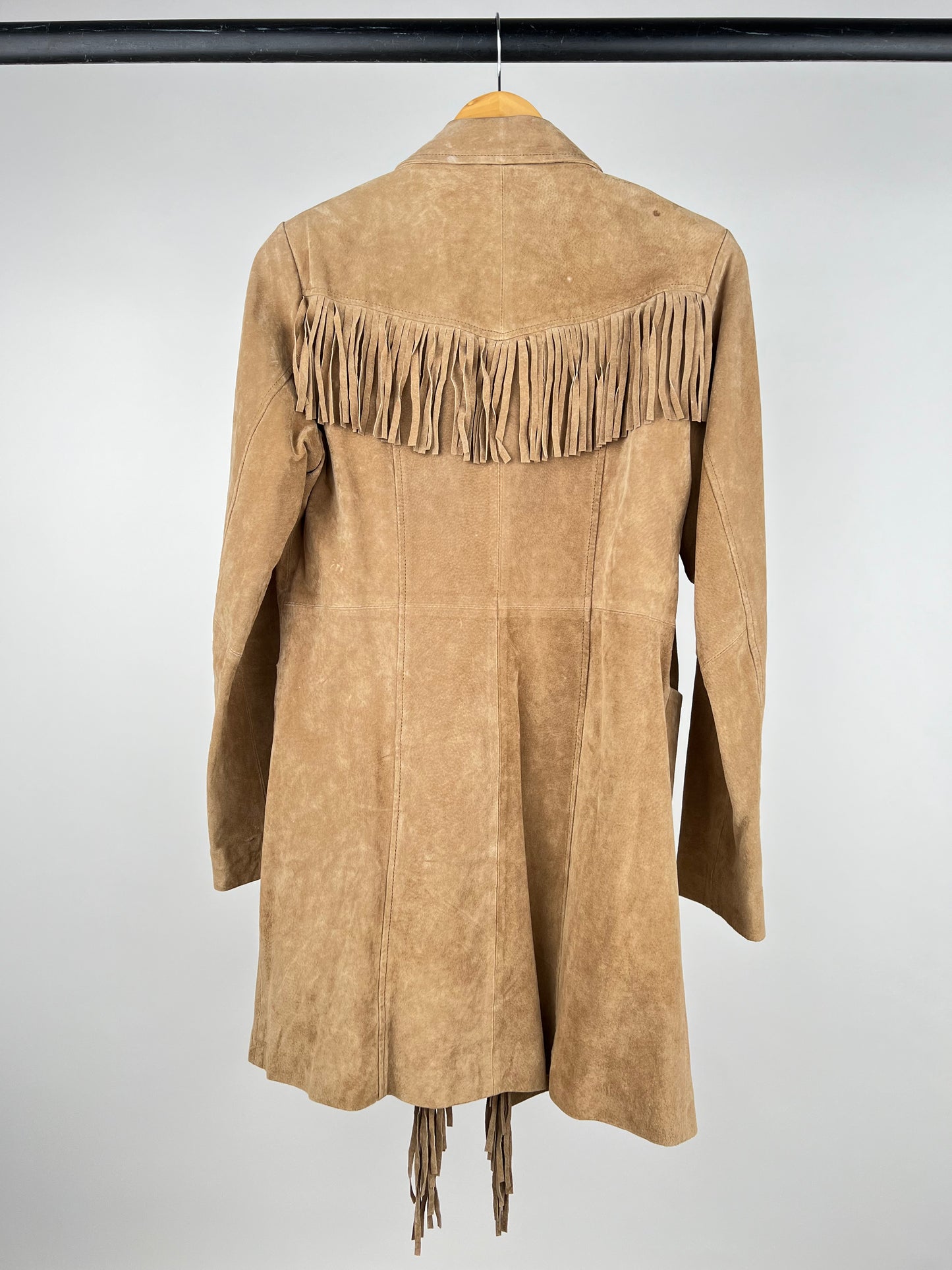 Western 70s Suede Tassel Jacket