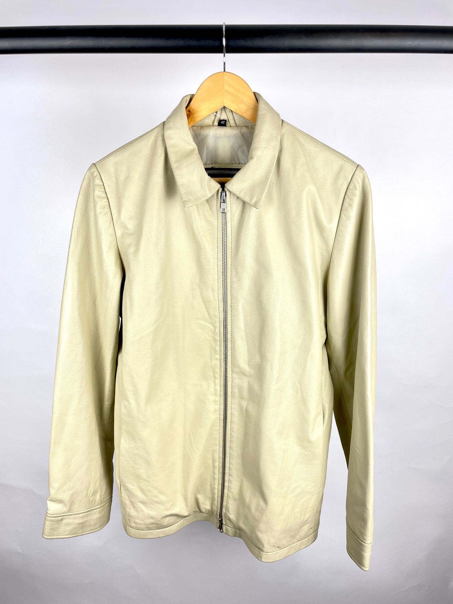 Vintage 90s Vera Pelle Leather Jacket
