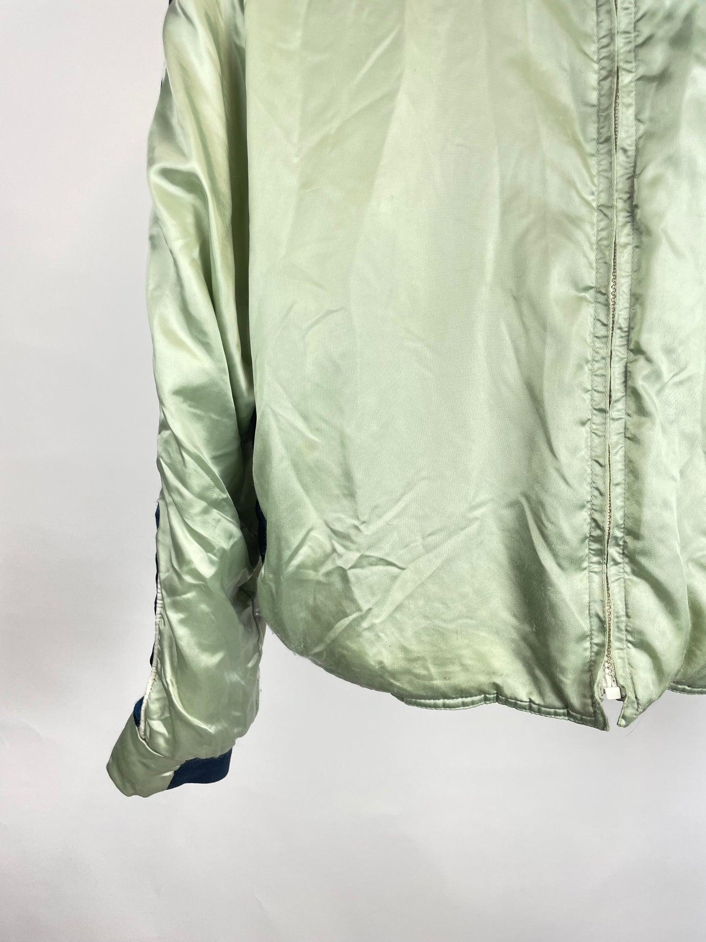Rare Vintage 90s Bomb Hell Cropped Jacket