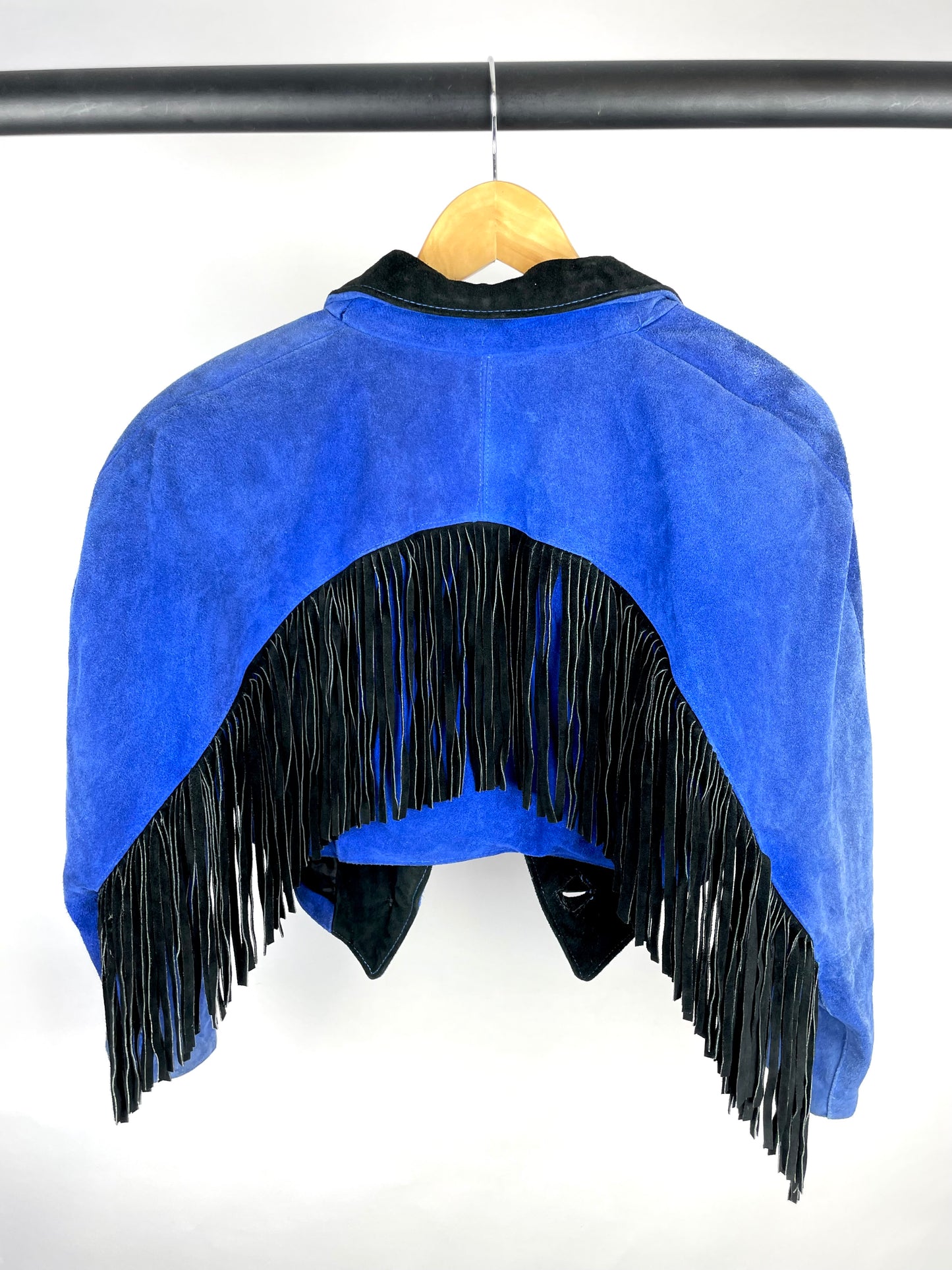 Vintage 90s Phoenix Suede Tassel Jacket