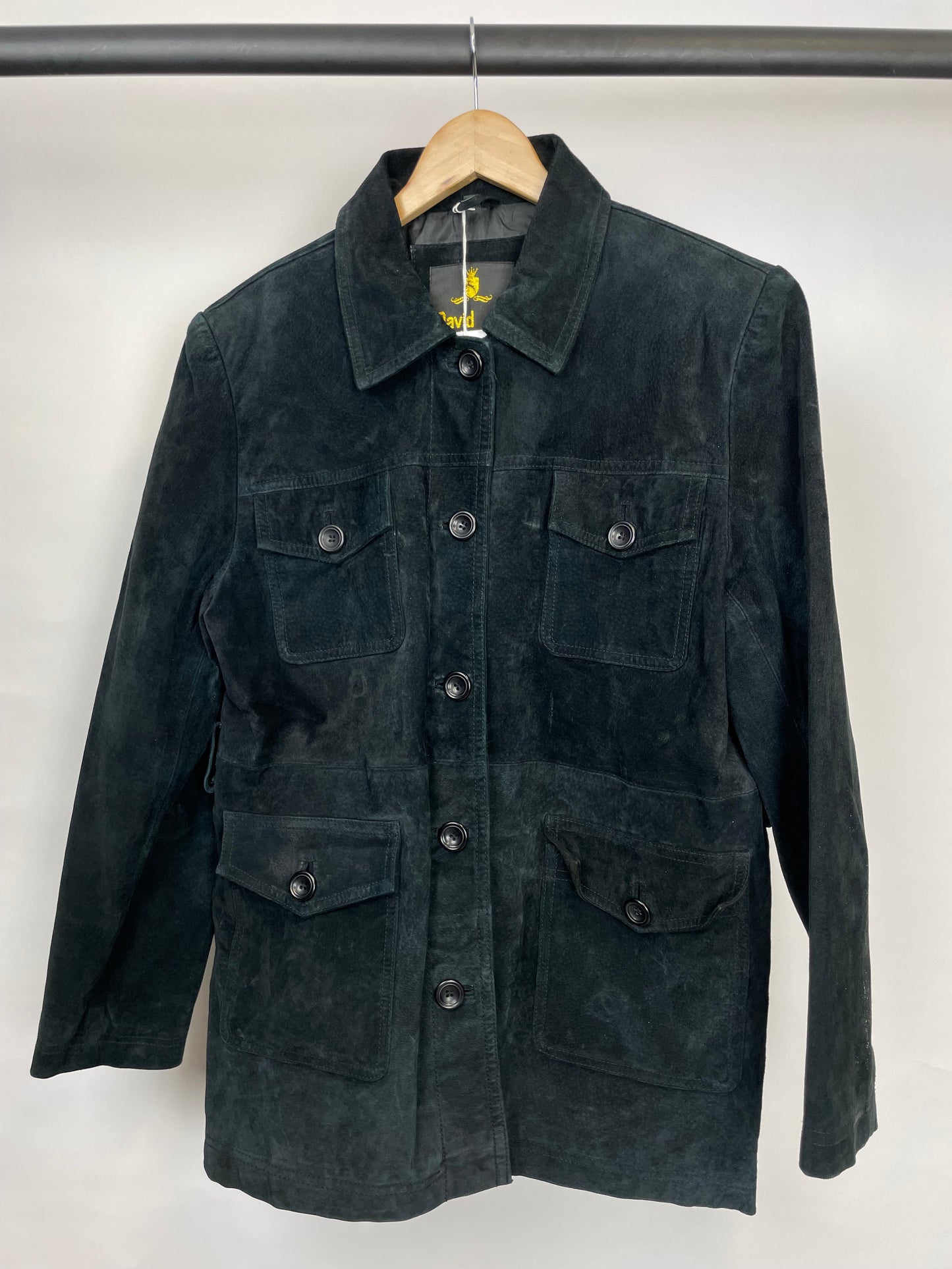 Vintage 90s David Conrad Leather Jacket