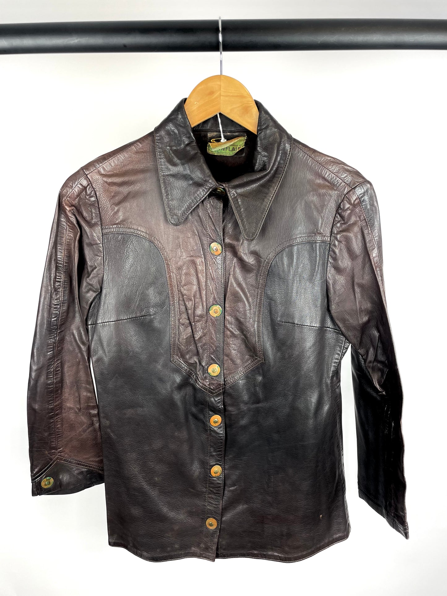 Vintage 90s Skinflair Leather Jacket