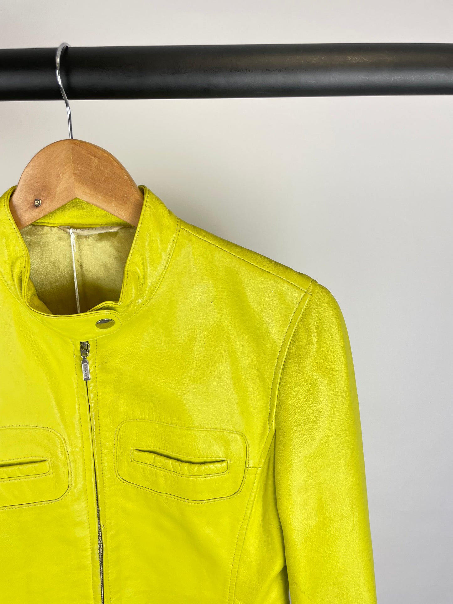 Vintage 90s promod Leather Jacket