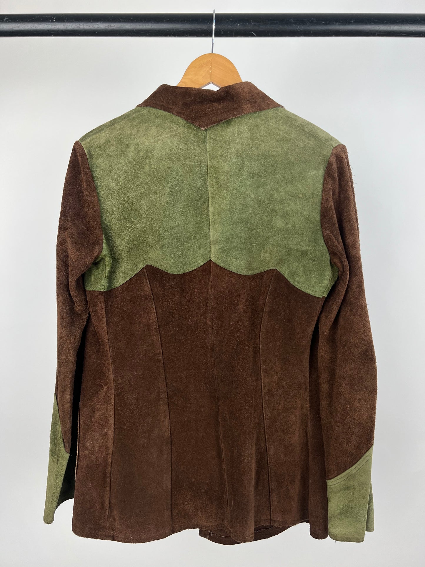 Vintage 70s Ray Alan Suede Two Tone Jacket