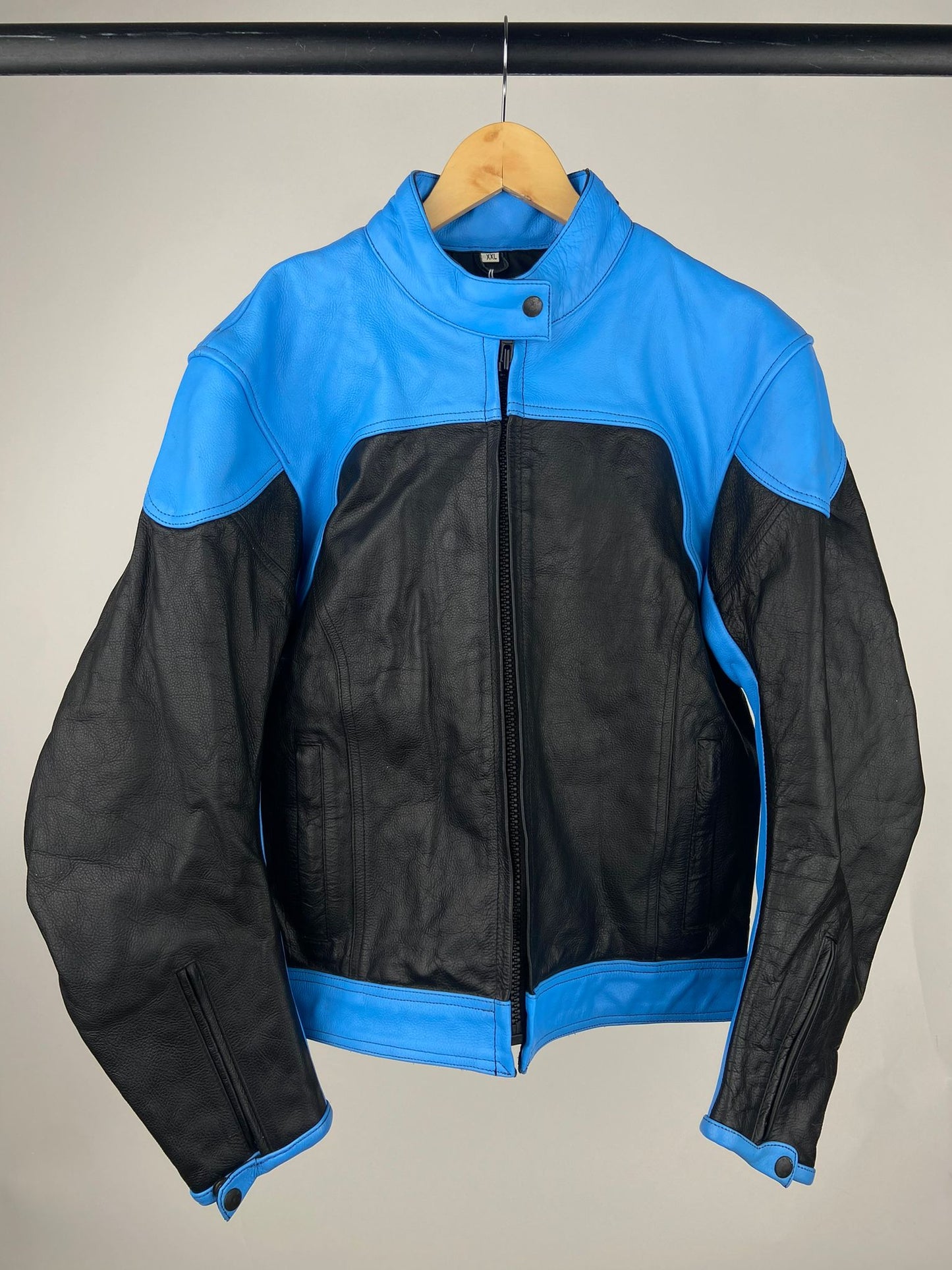 Vintage 90s Leather Motorbike Jacket