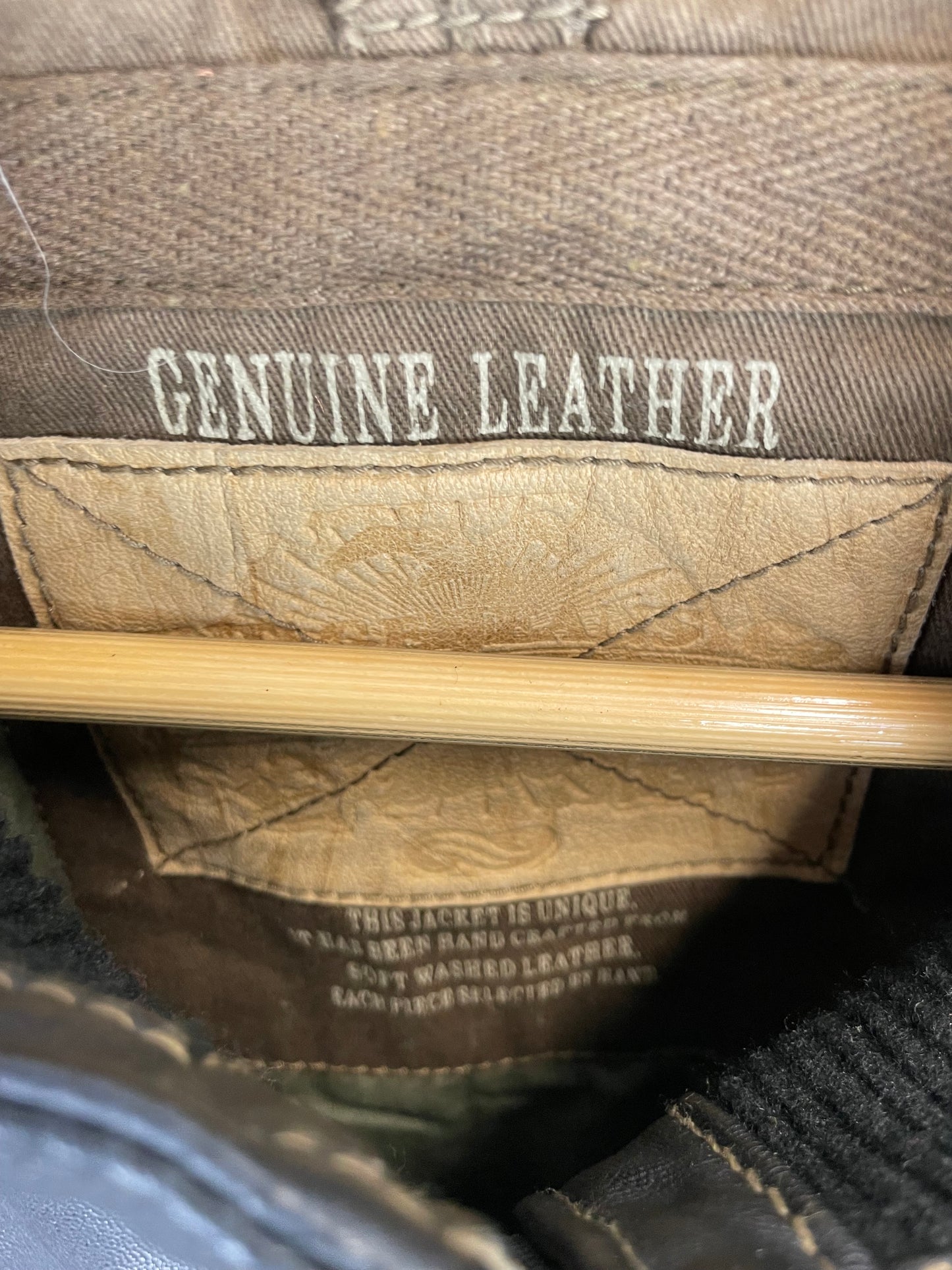 Vintage 90s Genuine Leather Jacket