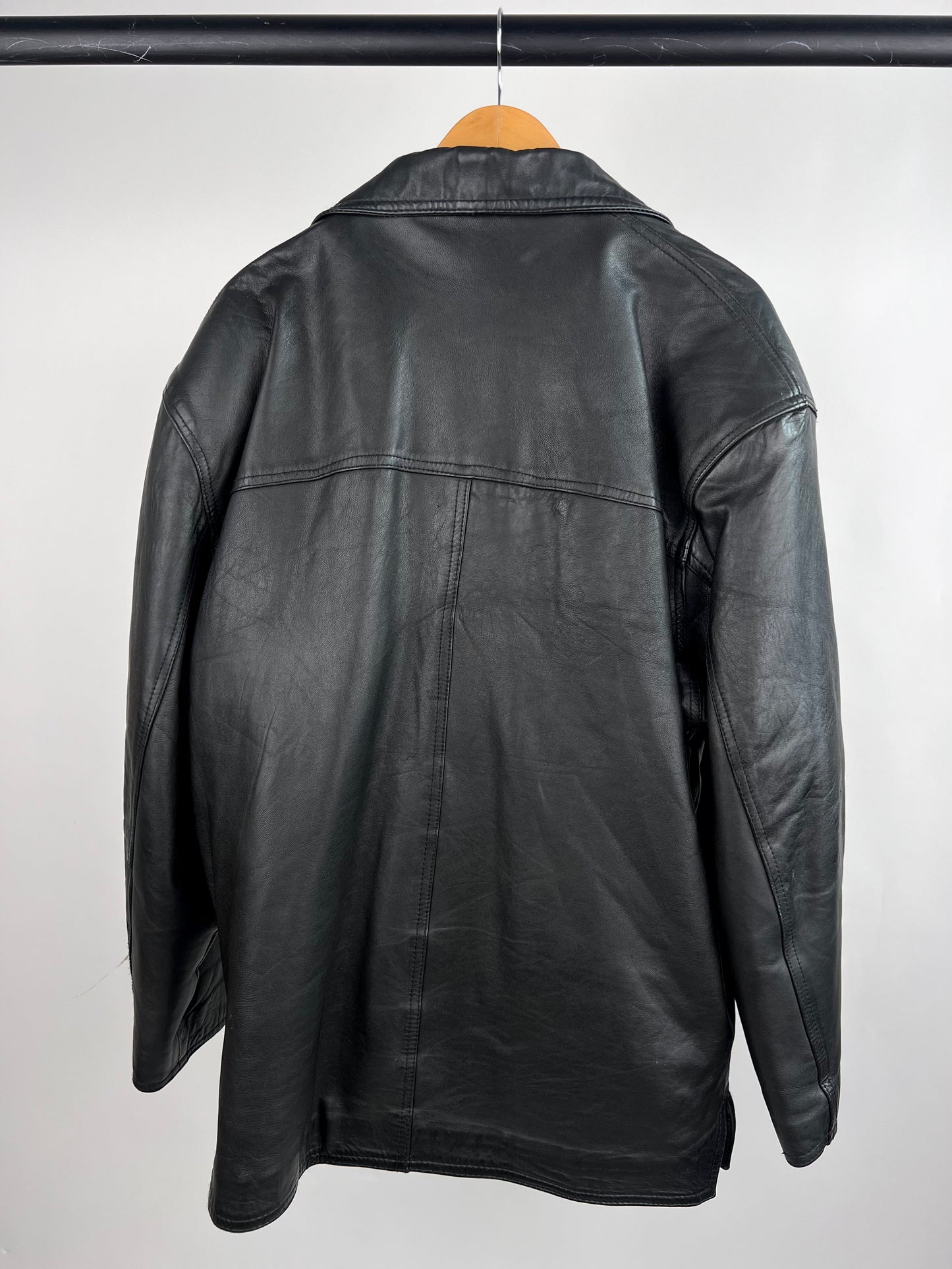 Vintage 90s JL Leather Jacket