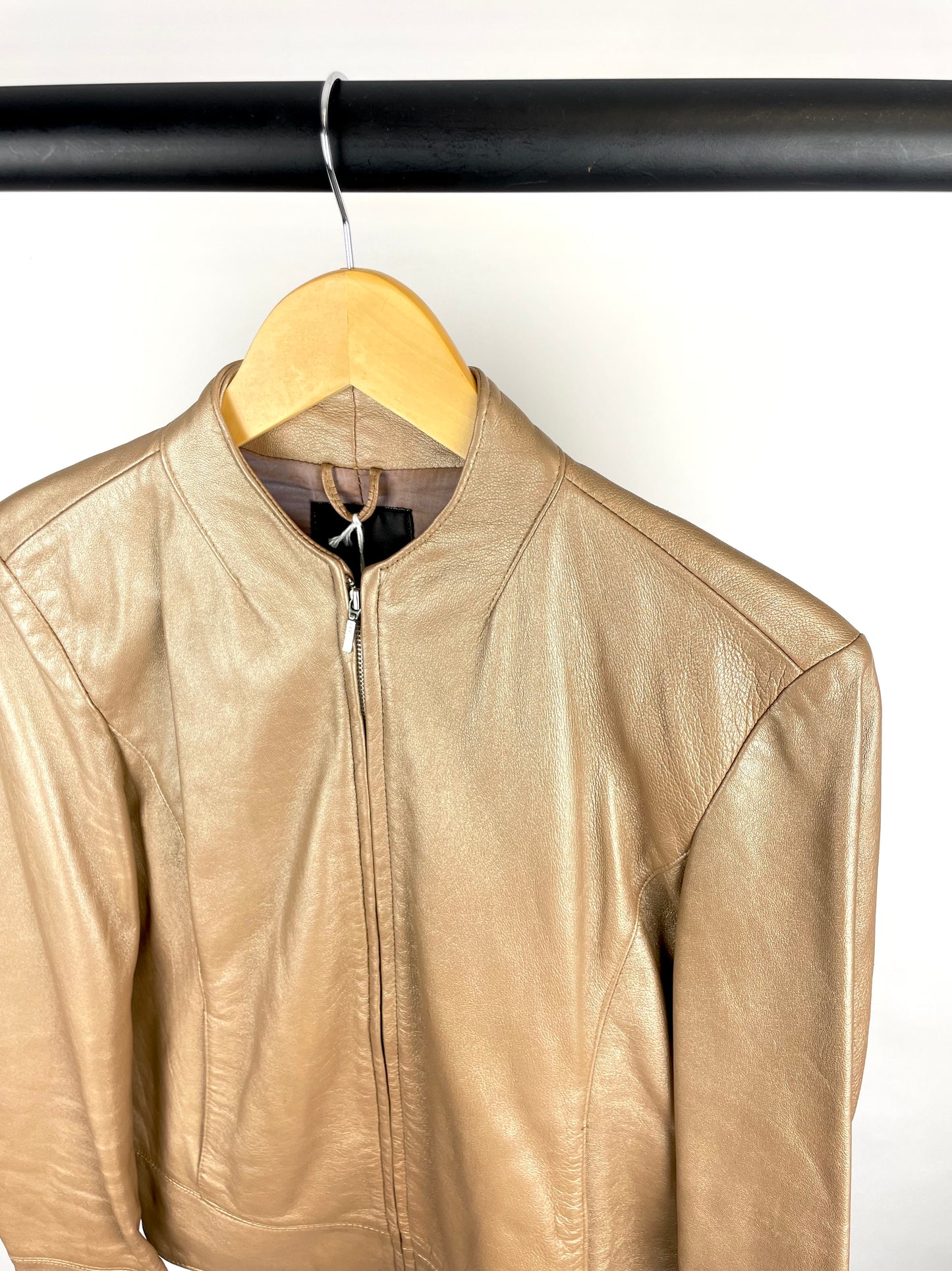 Vintage 90s Hyphen Leather Jacket
