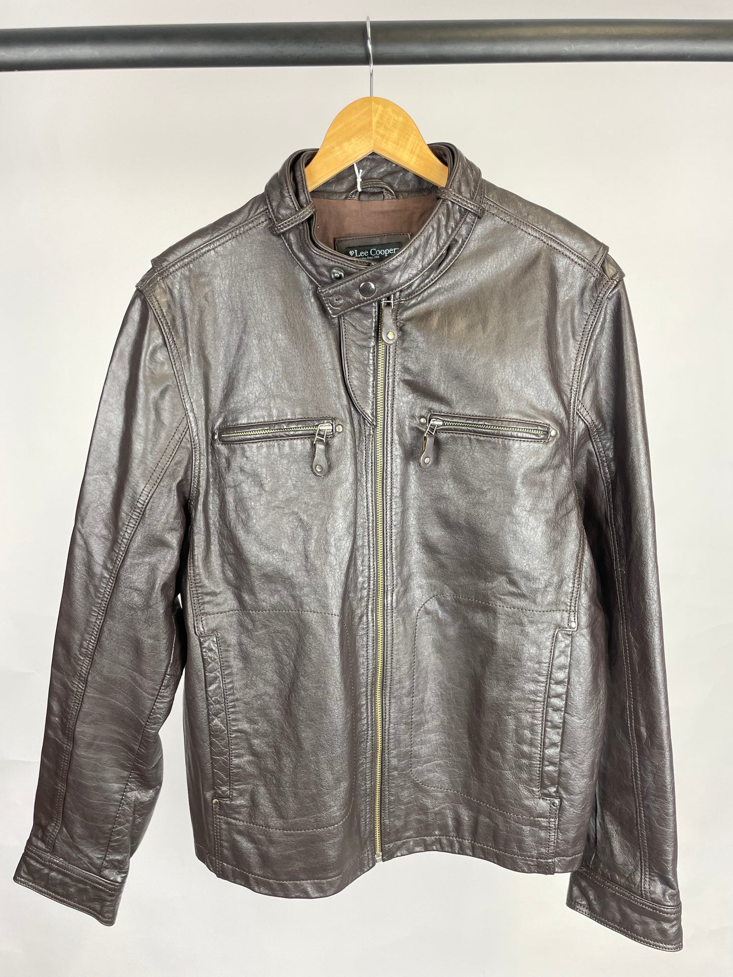 Vintage 90s Lee Cooper Leather Jacket
