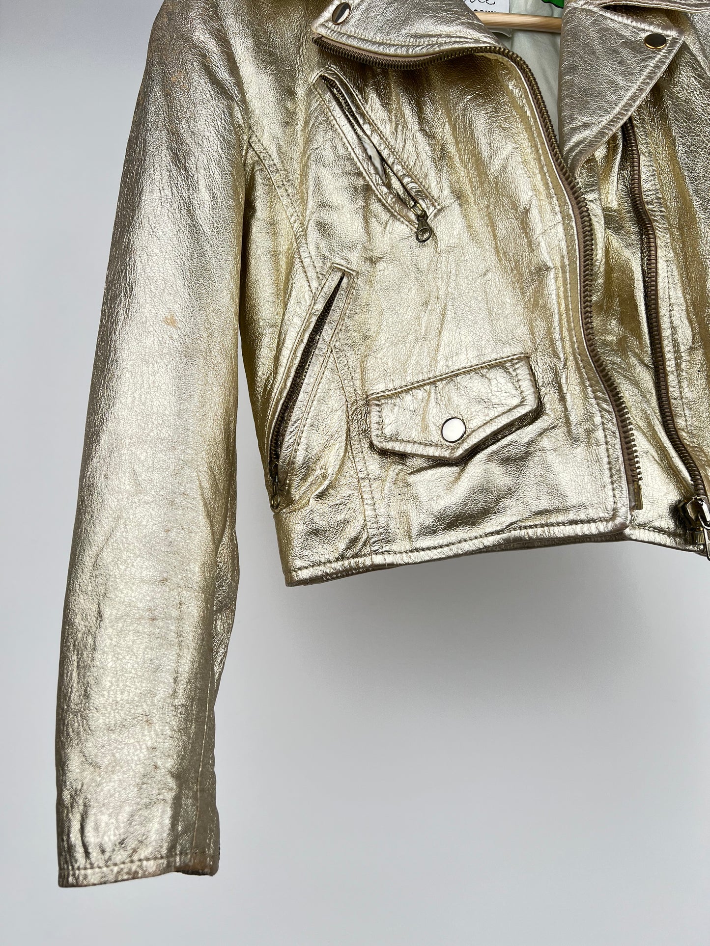 Vintage Moschino Betty Boop 90s Leather Jacket