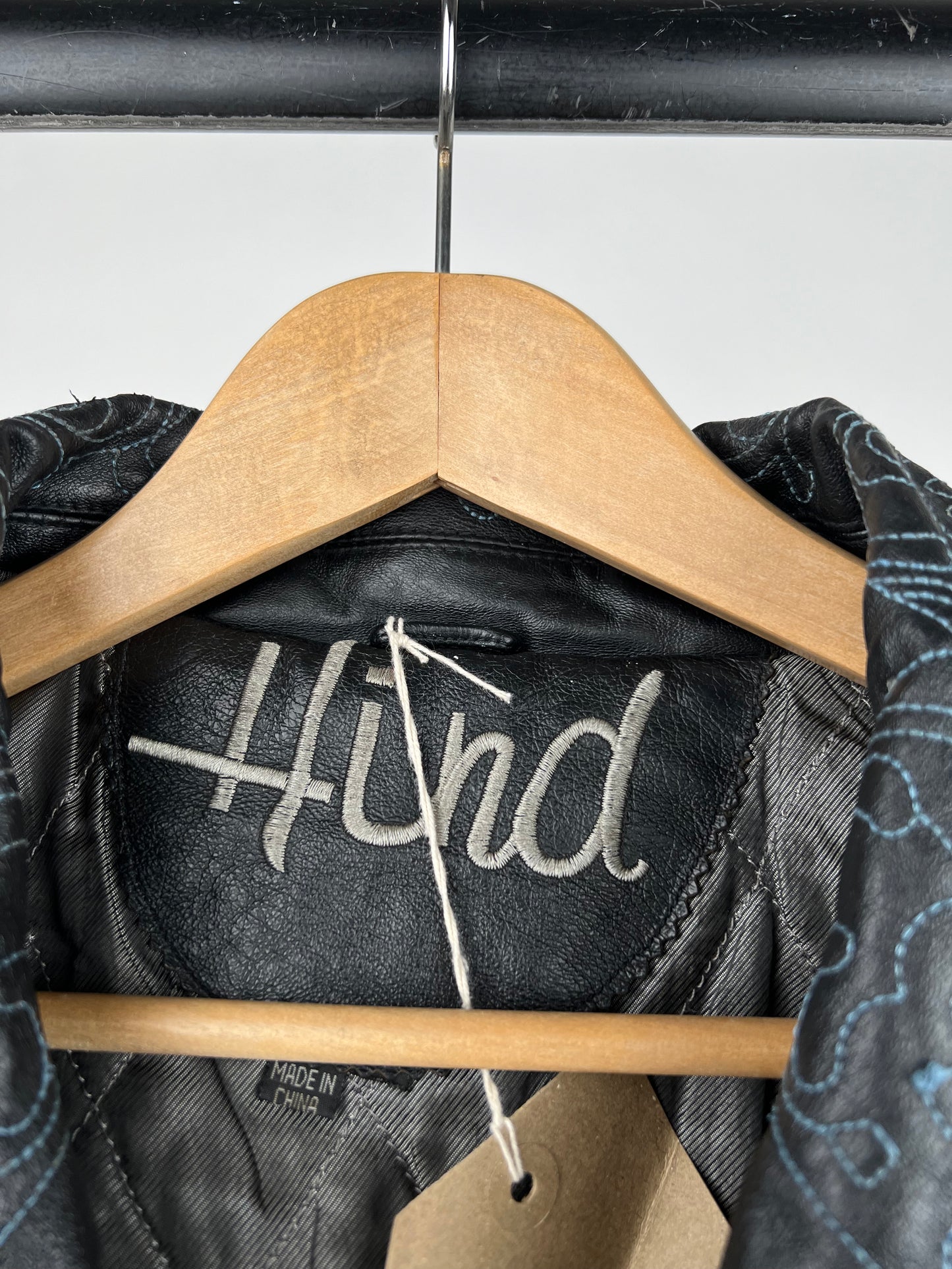 Vintage Scarface 90s Leather Bomber Jacket