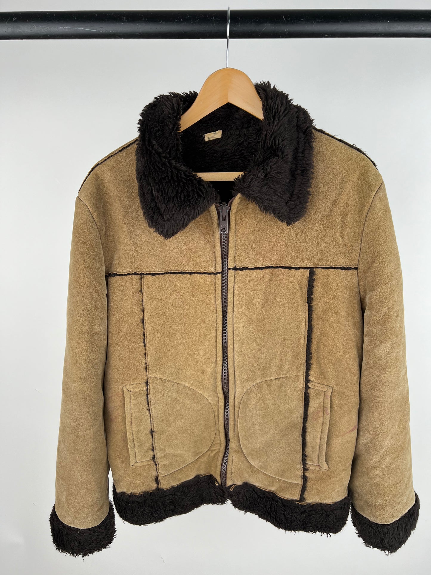 Vintage 70s Borg Jacket