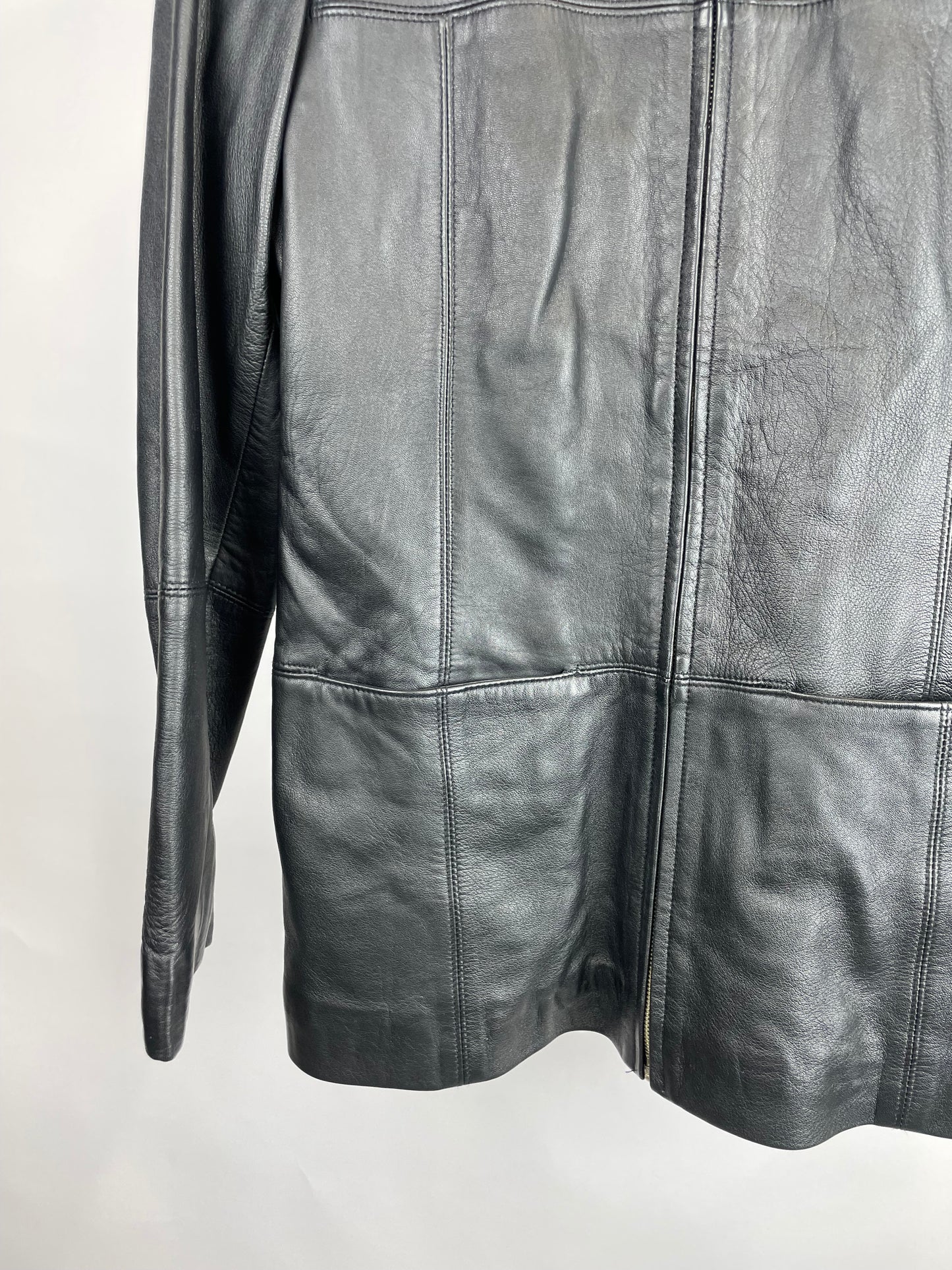 Vintage 90s Antares Collection Leather Jacket