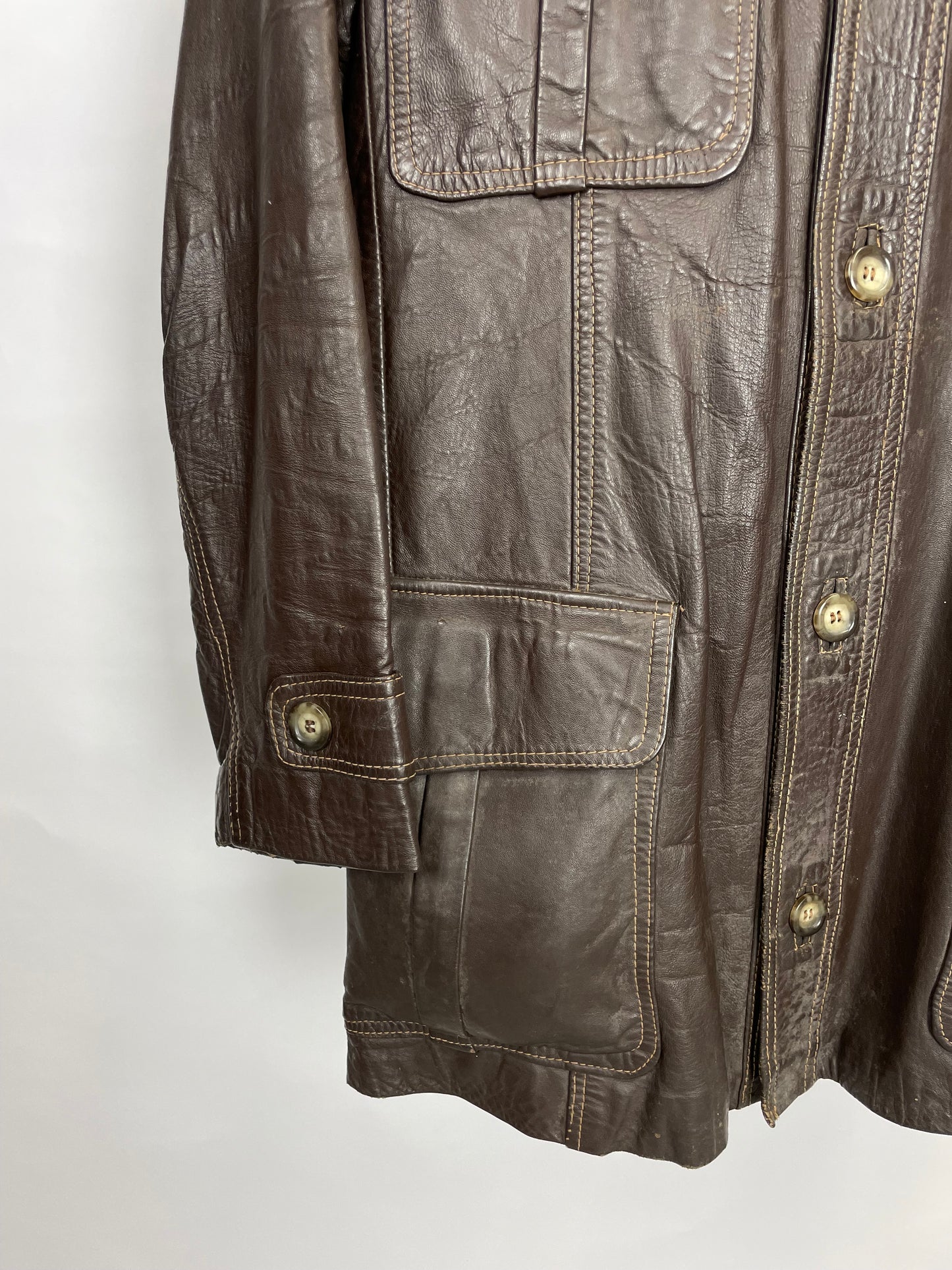 Vintage 70s Leather Jacket