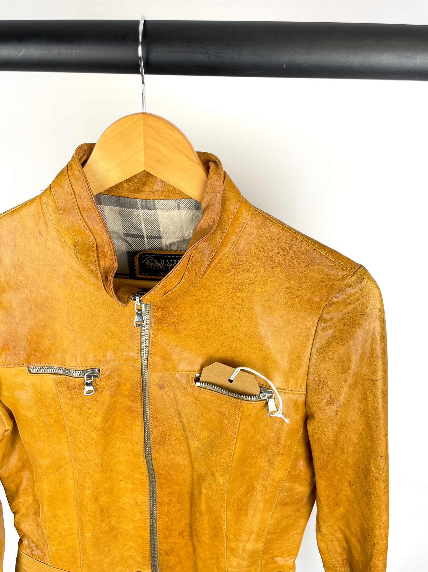 Vintage 90s NARVIN Leather Jacket