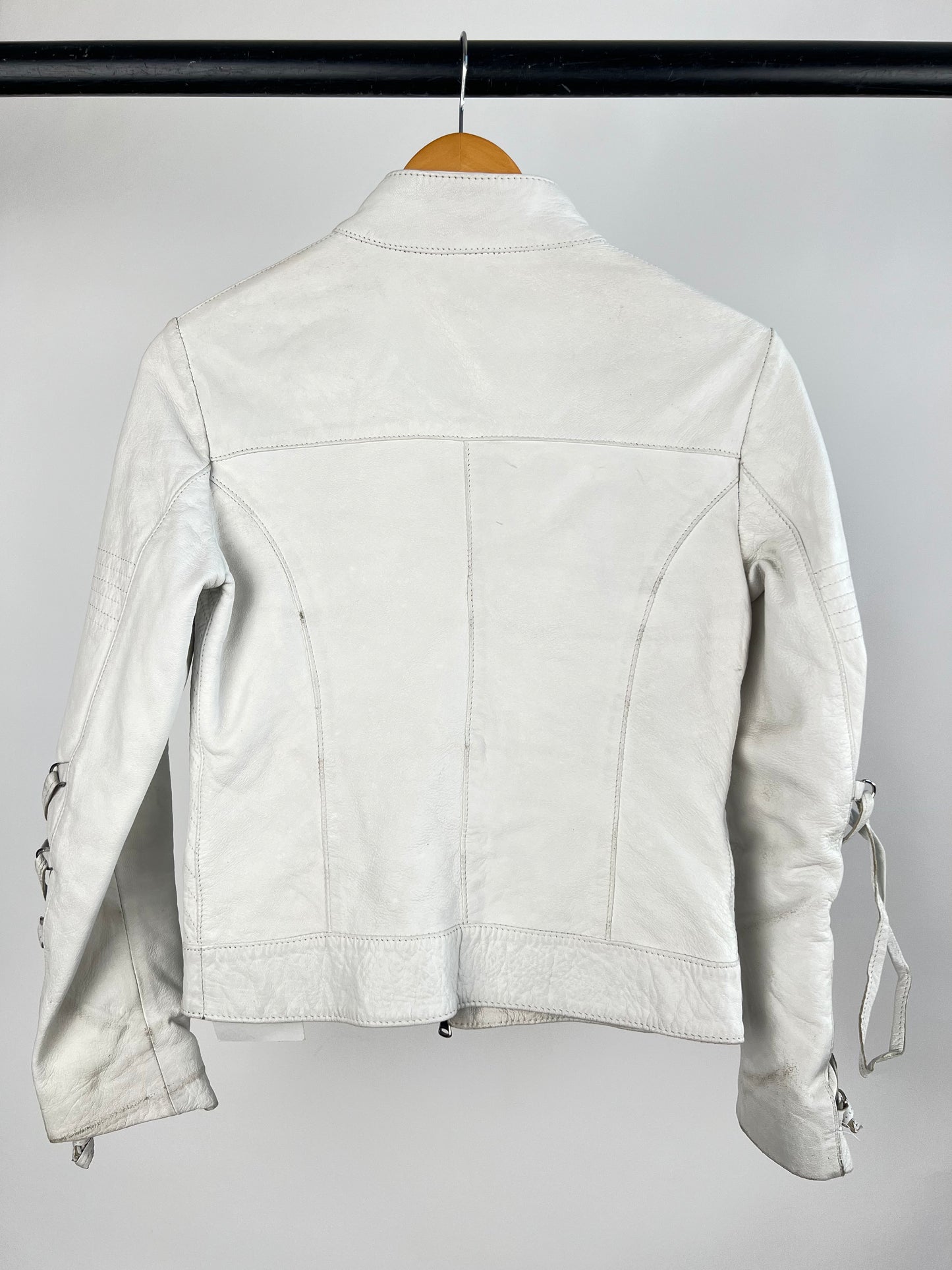 Vintage 90s Leather Biker Jacket