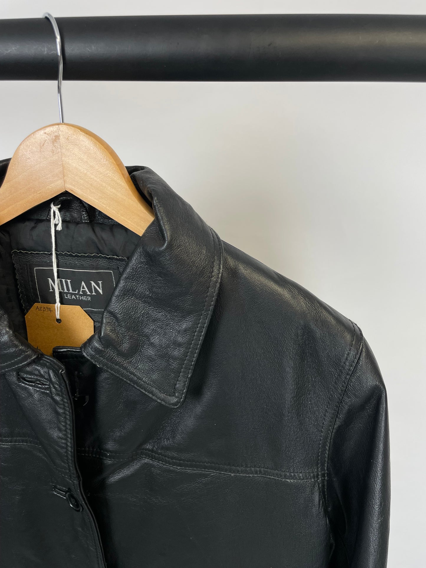 Vintage 90s Milan Leather Jacket