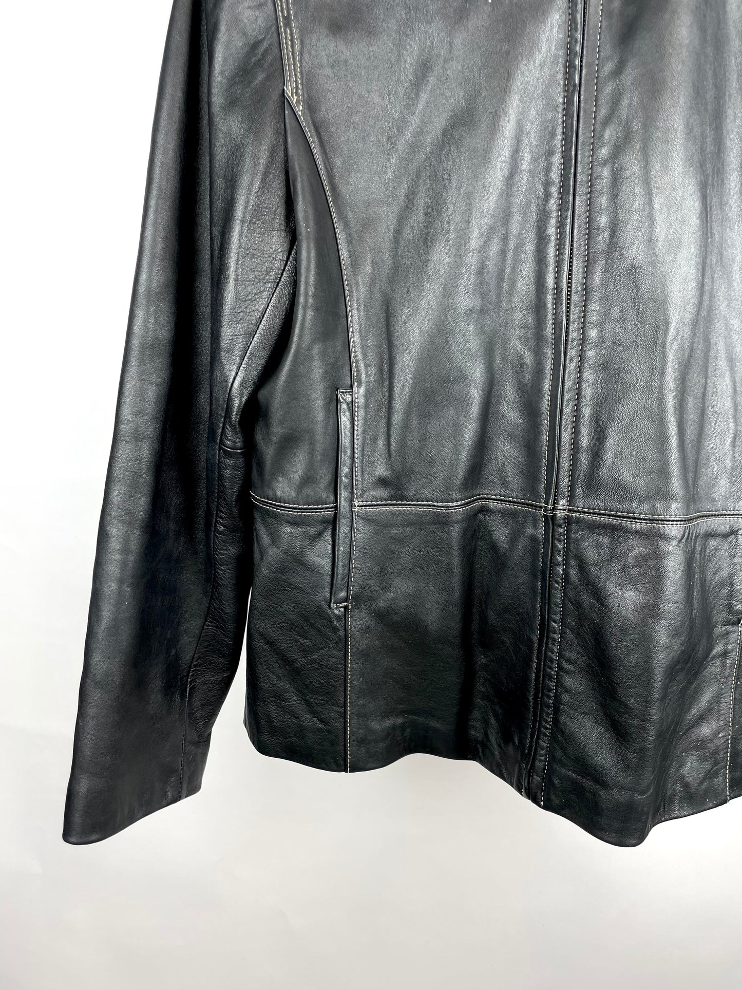 Vintage 90s Blassport Leather Jacket