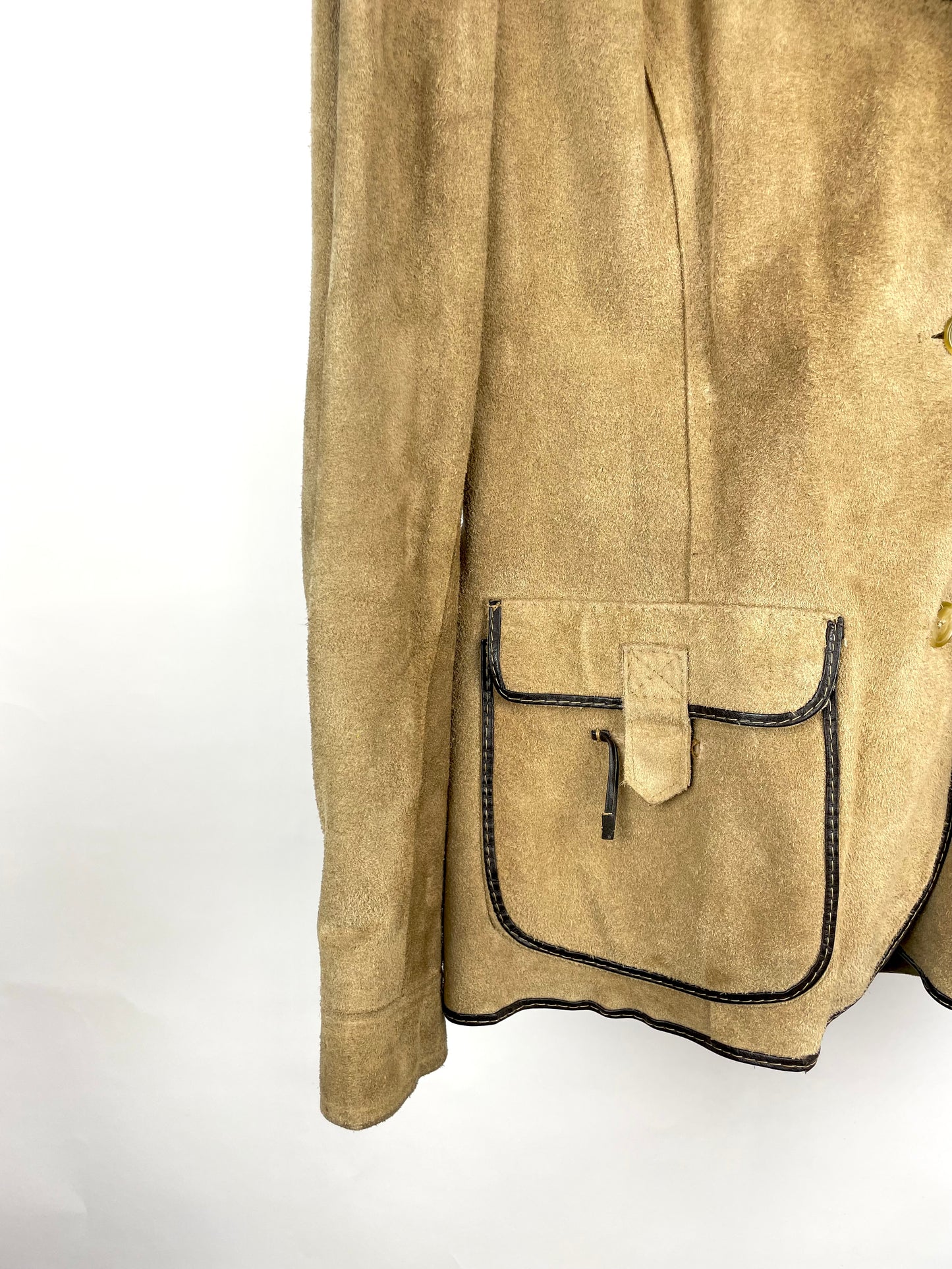 Vintage 90s Highway Suede Jacket