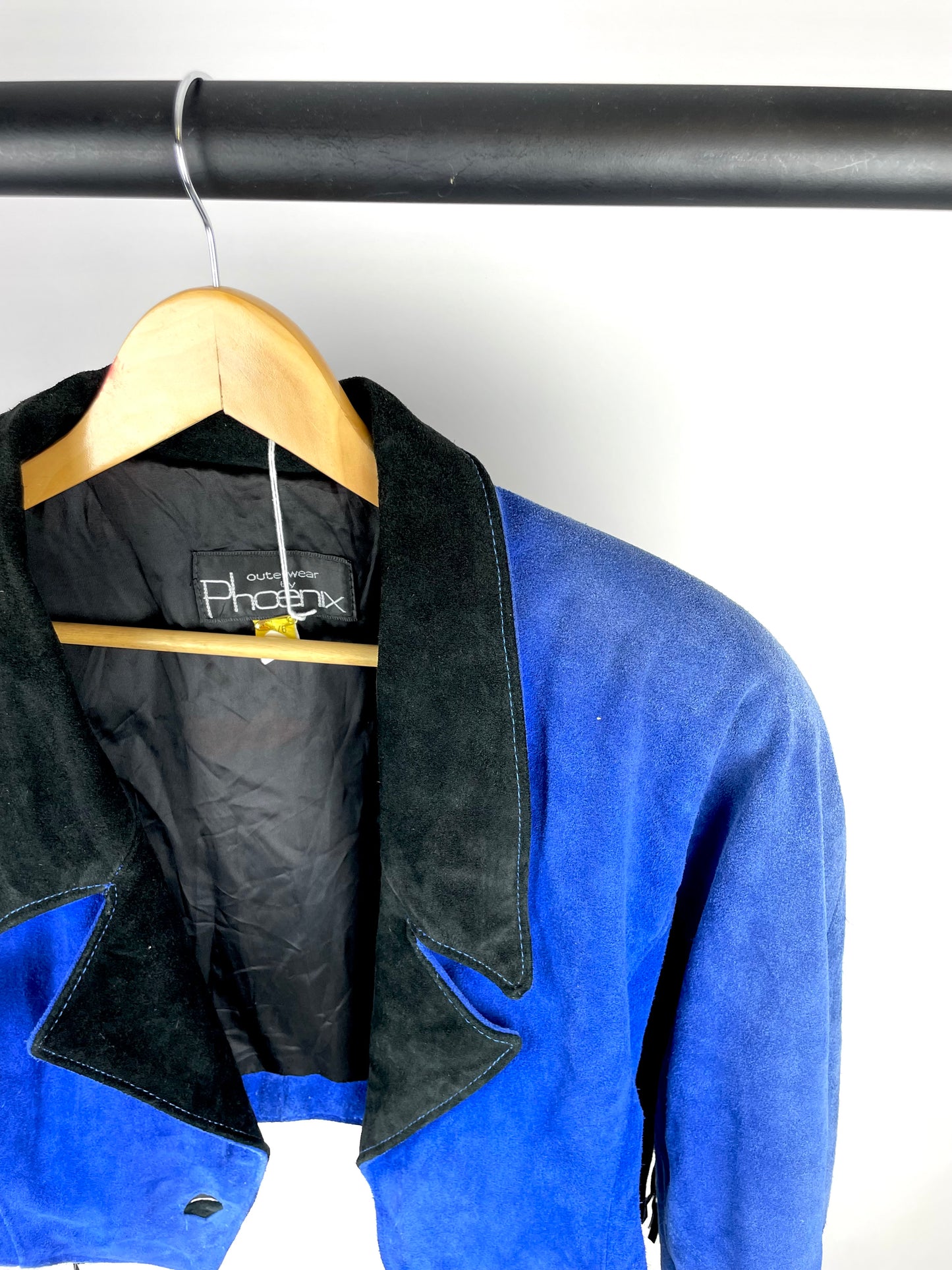 Vintage 90s Phoenix Suede Tassel Jacket